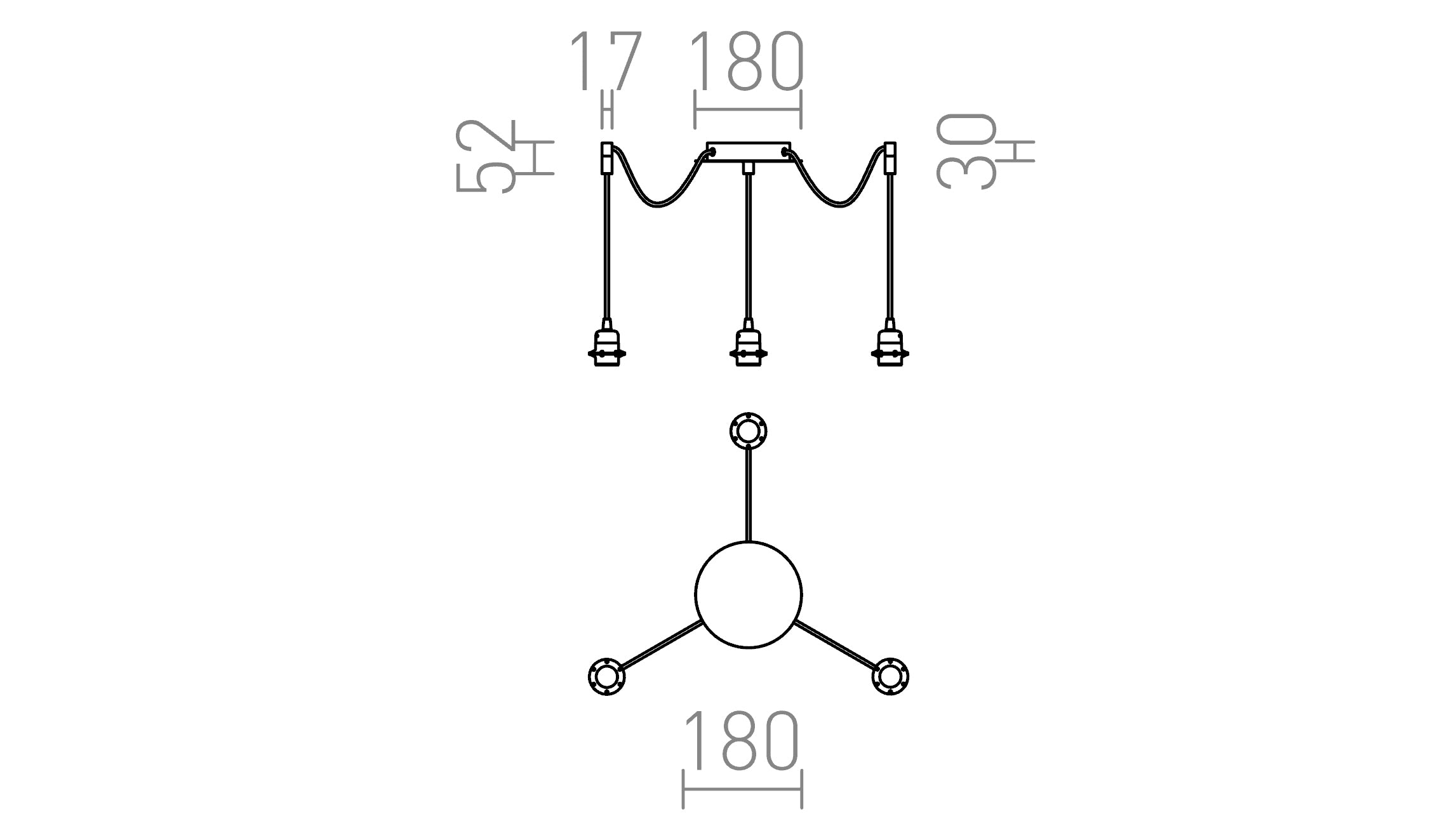 KOMBIX 3 pendelsats VB SK KRF - Product sketch