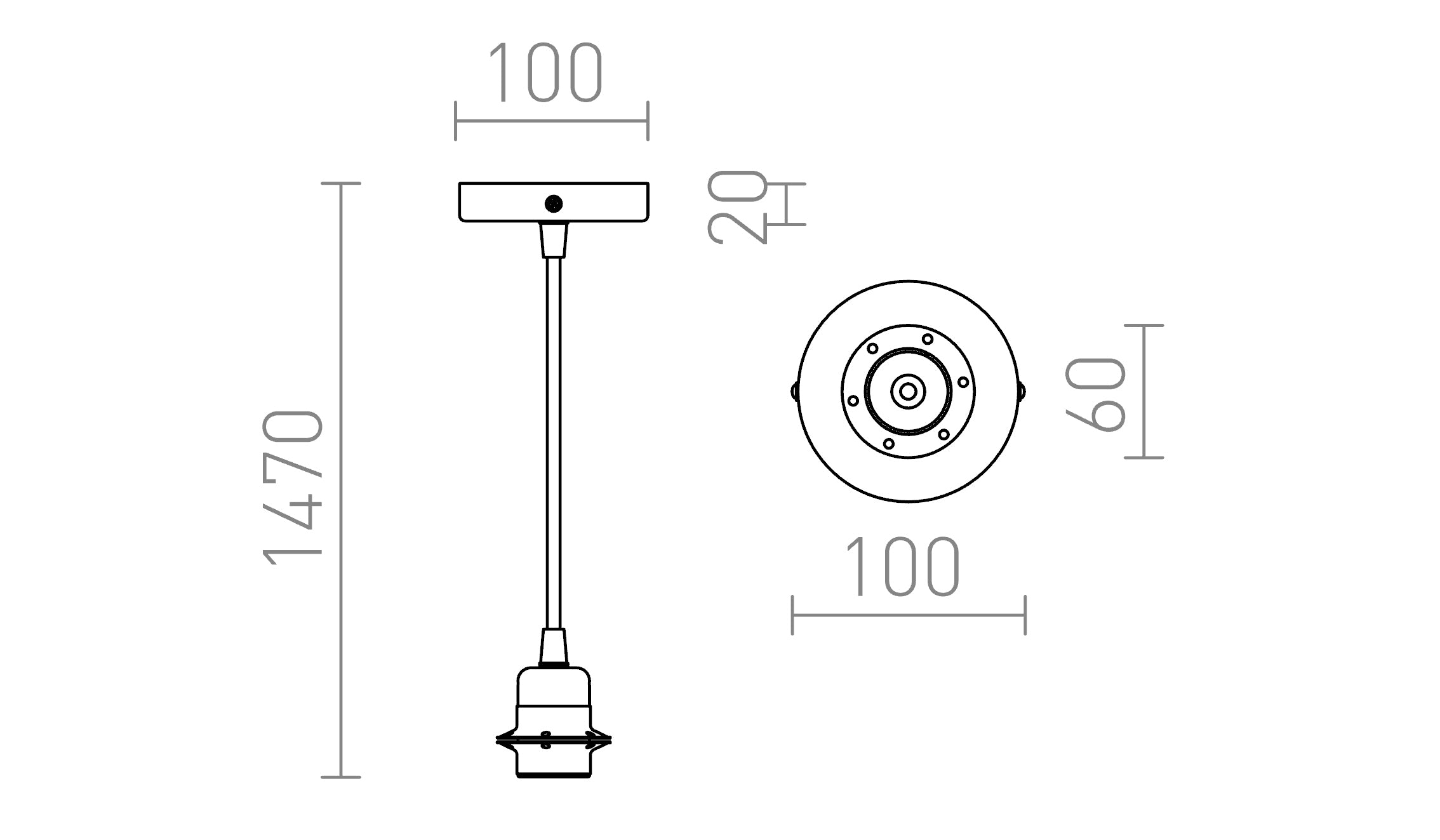 ELISA ophangset CPK+GK+CF - Product sketch