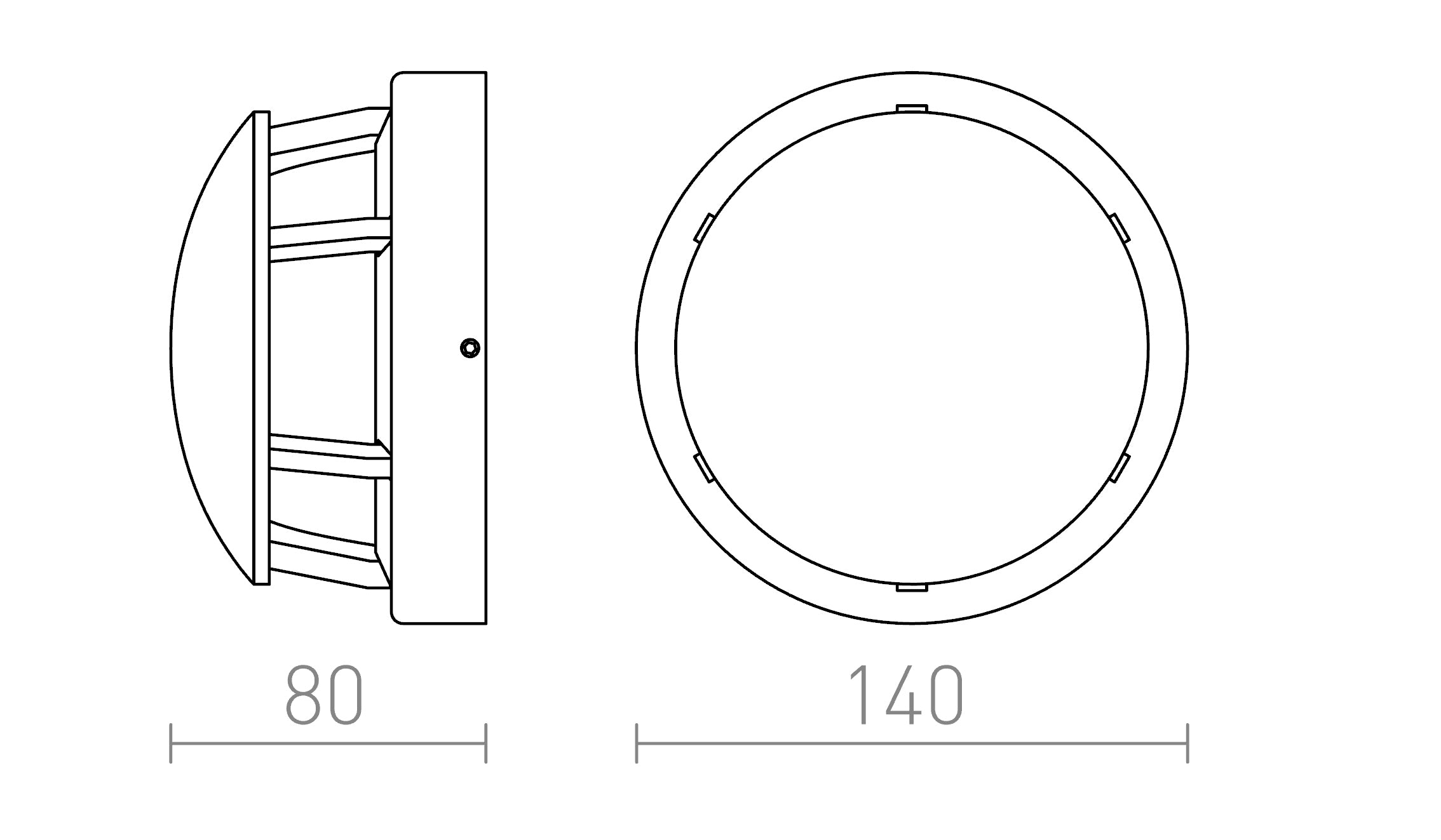 FAROS Außenleuchte lampe - Product sketch