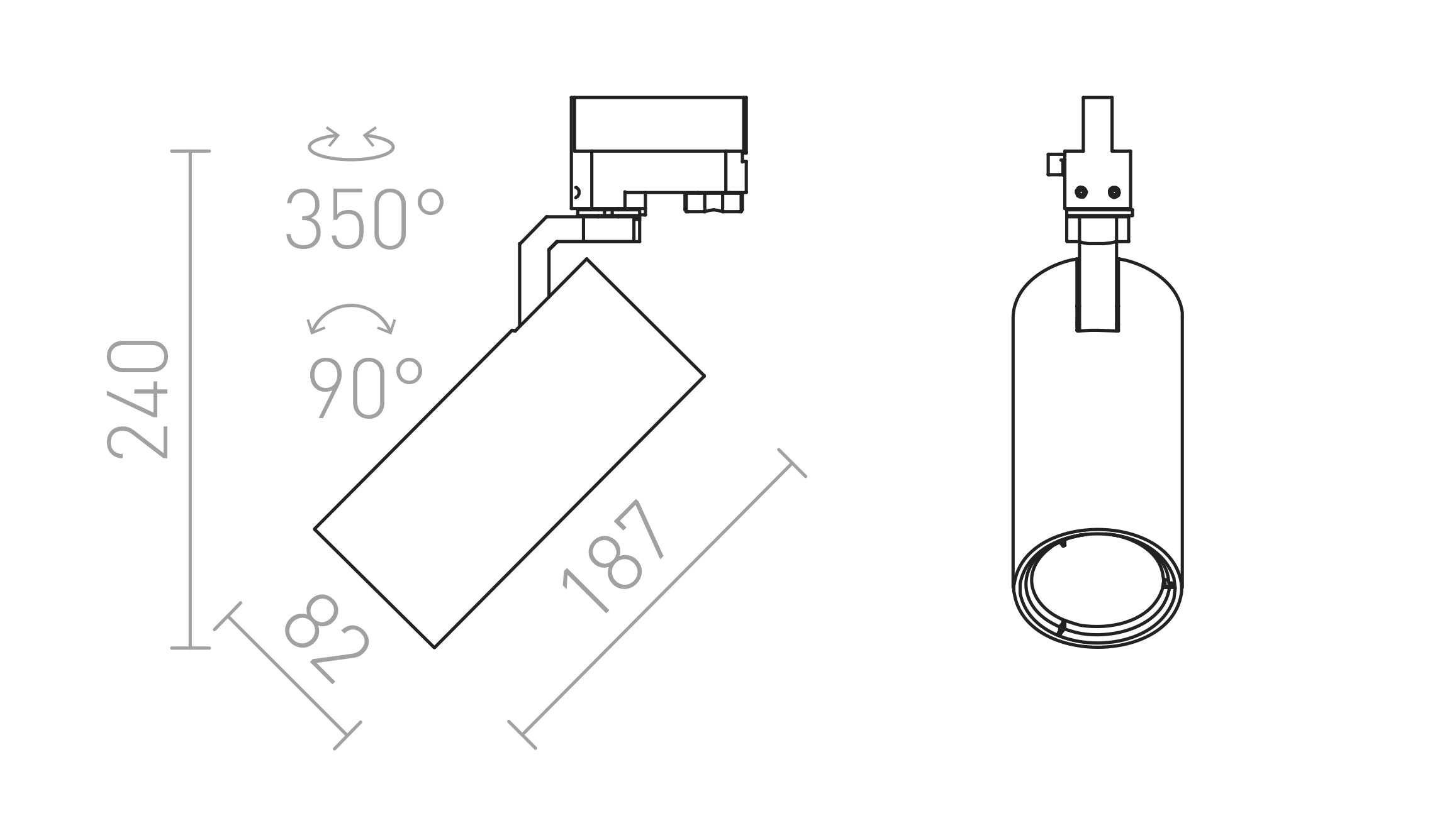 FANGIO na trojokruh. lištu - Product sketch