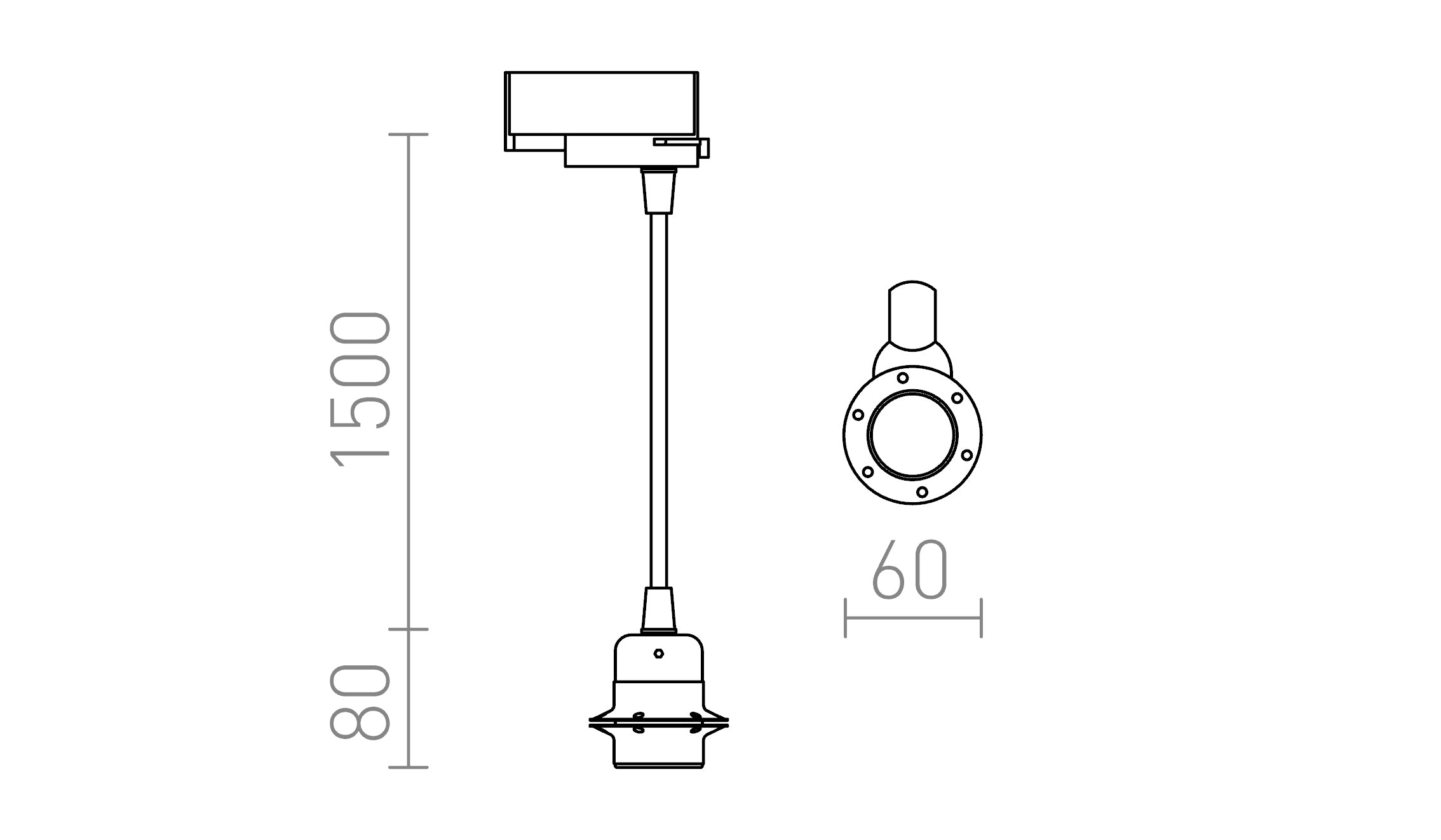ELISA für 3-Phasen-Stromschiene WA+WK+CHS - Product sketch