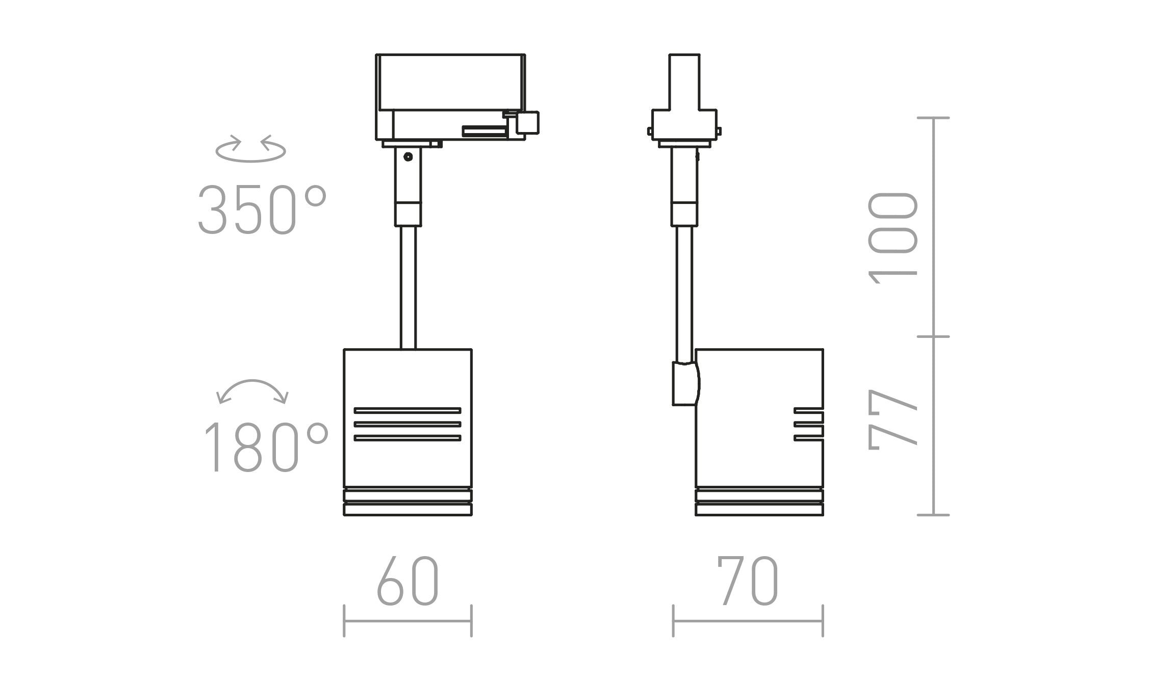 BEEBA I за трифазна шина - Product sketch