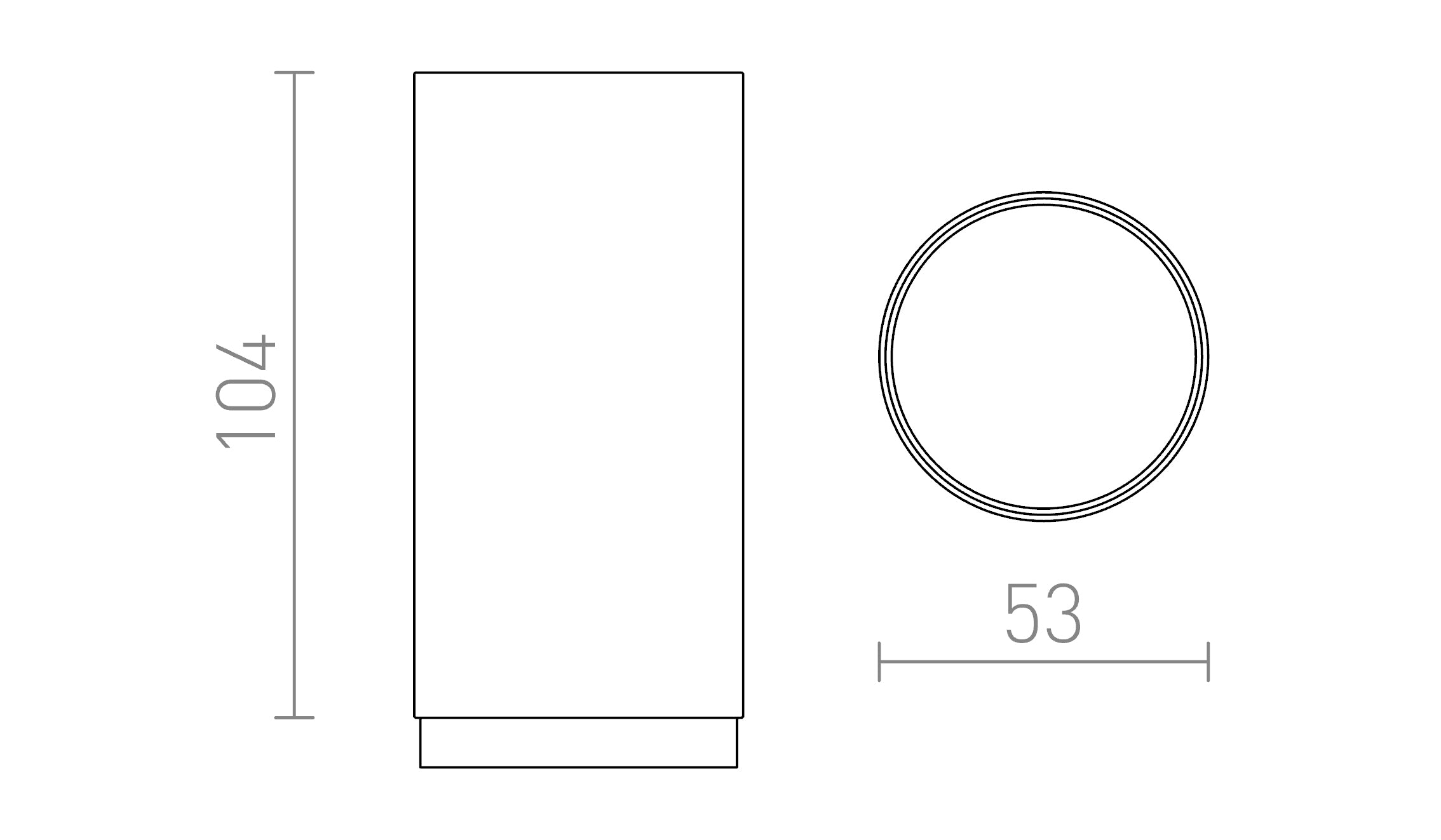 BOGARD extender κρεμαστών - Product sketch