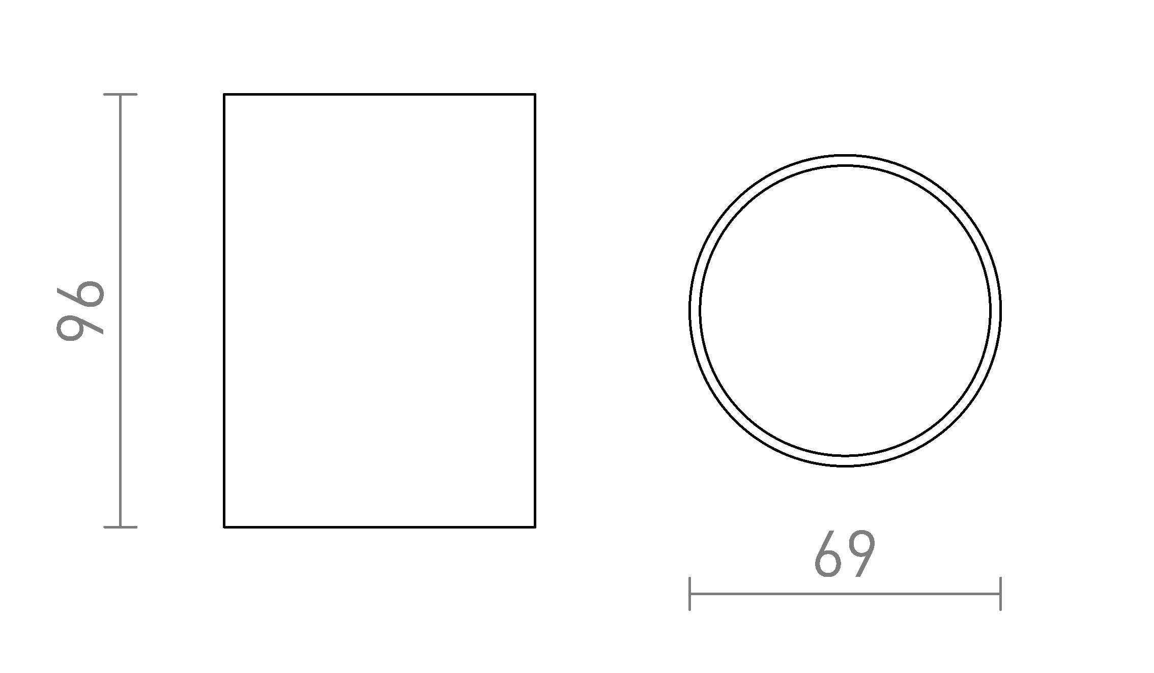 CONNOR Deckenleuchte lampe - Product sketch