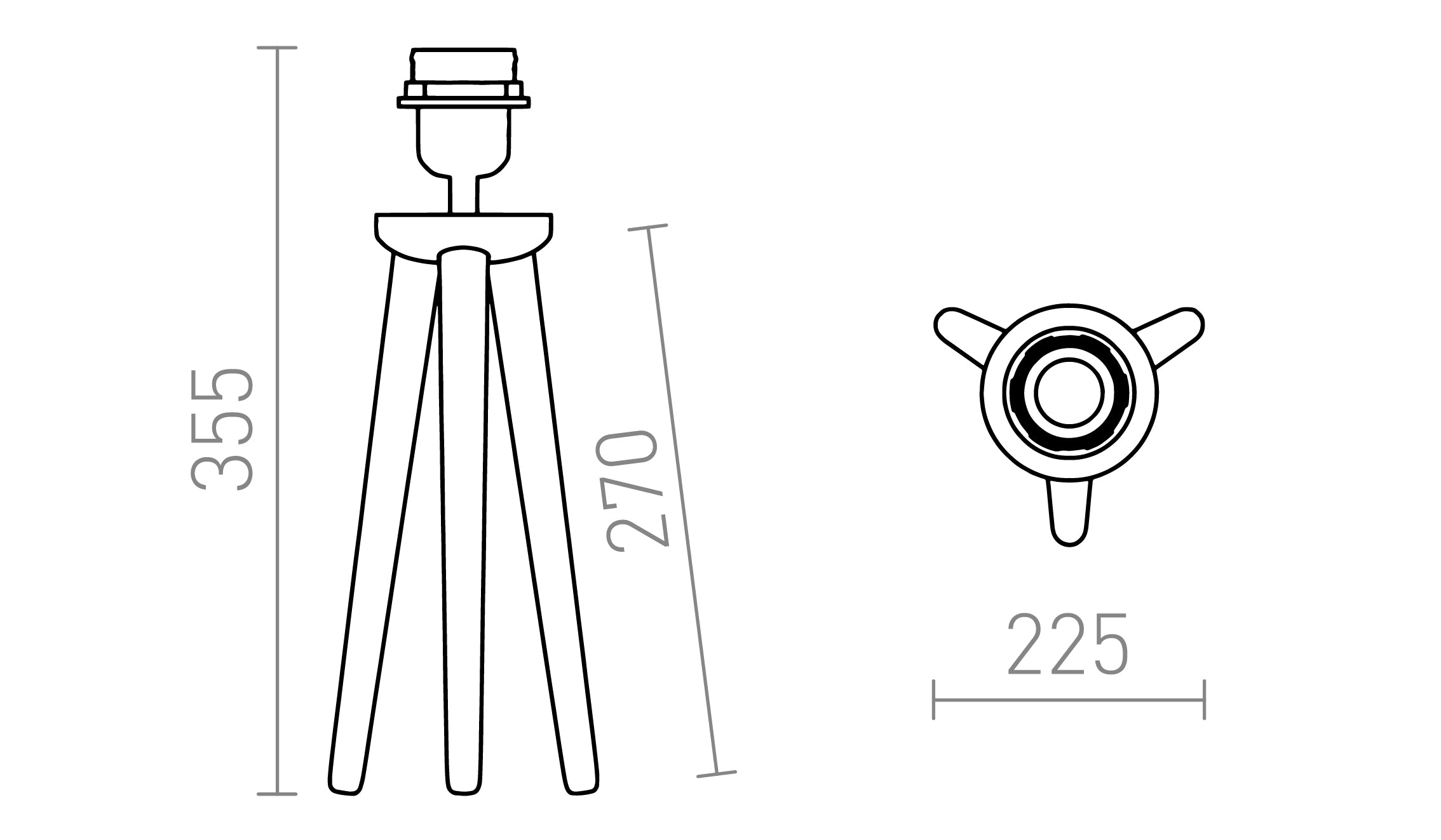 BASCO namizna osnova - Product sketch