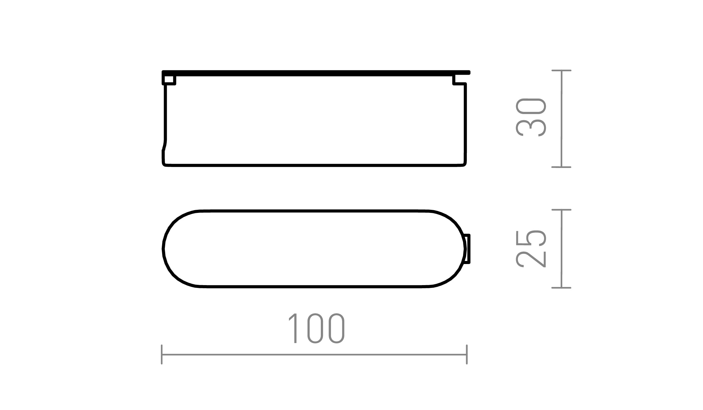 VEGA doos - Product sketch