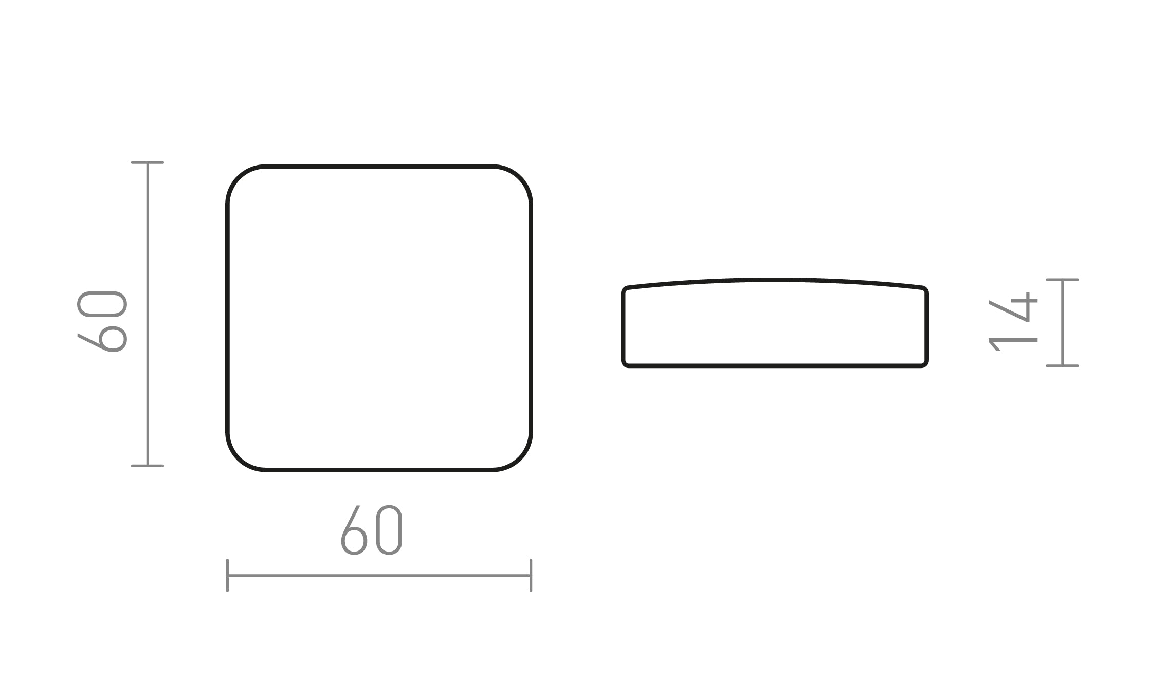 VEGA TUYA Gateway lampe - Product sketch