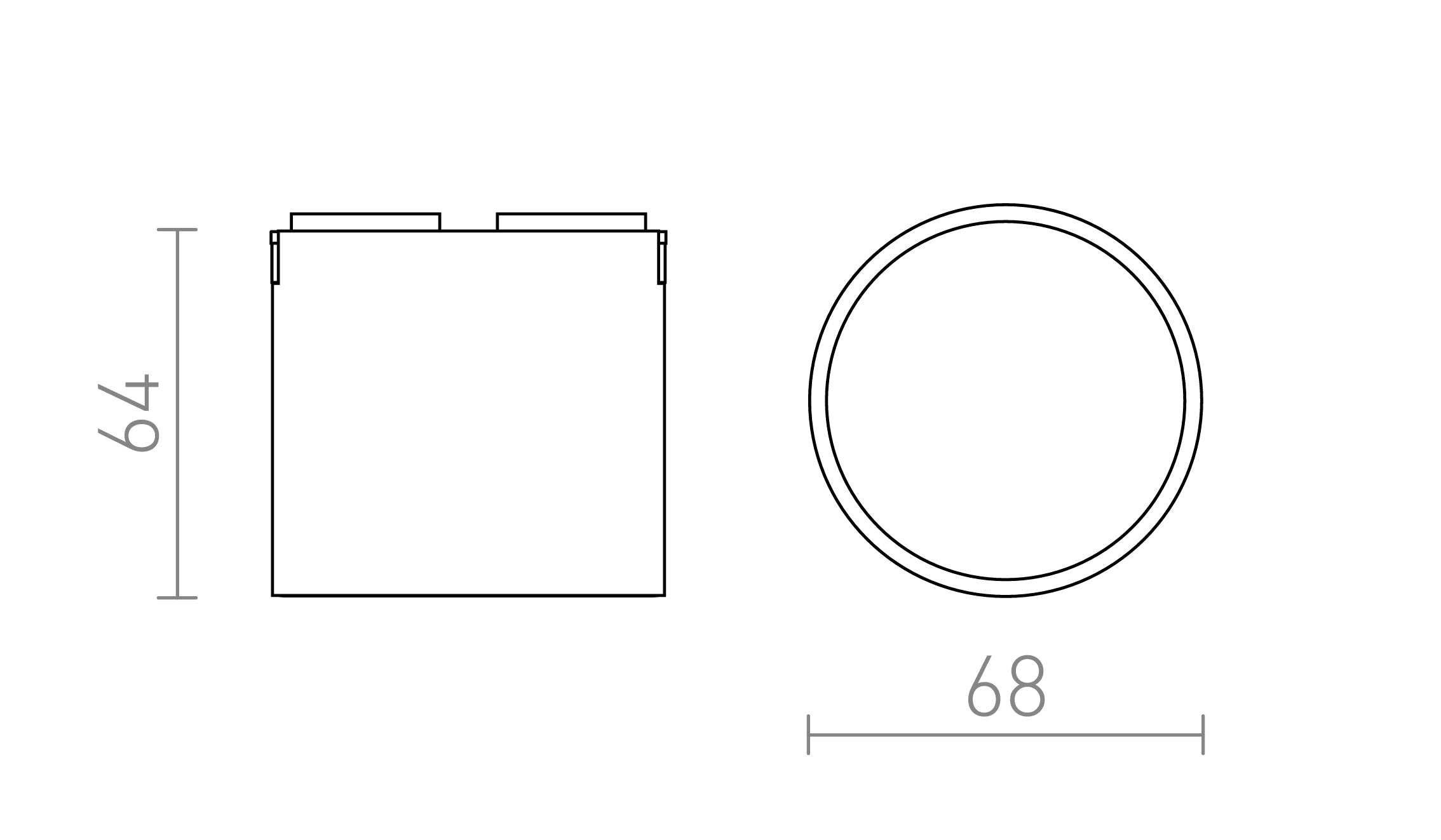 CODI pentru sistemul VEGA/WAVE - Product sketch