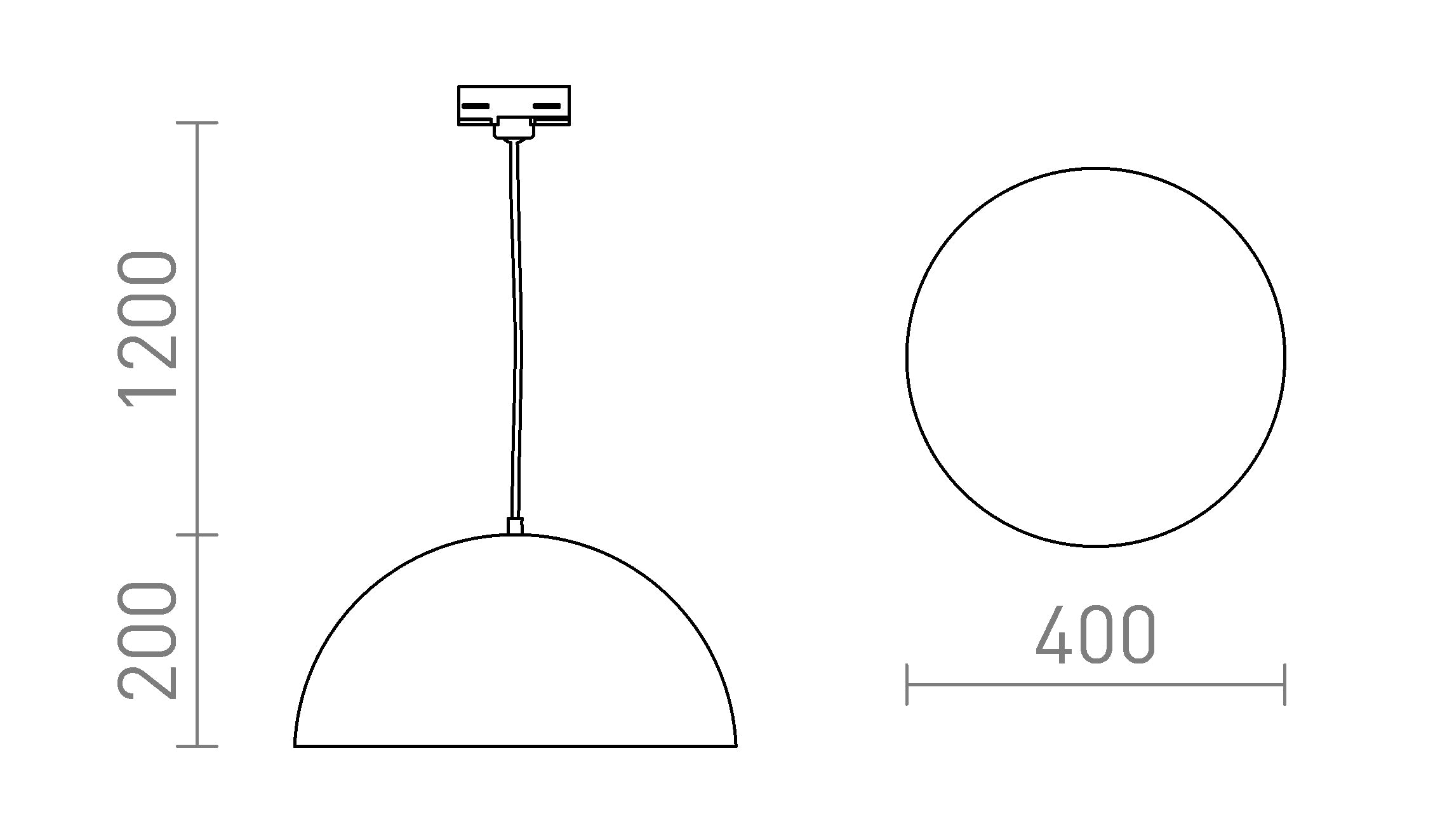GLADYS 40 za 3F tirni sistem - Product sketch