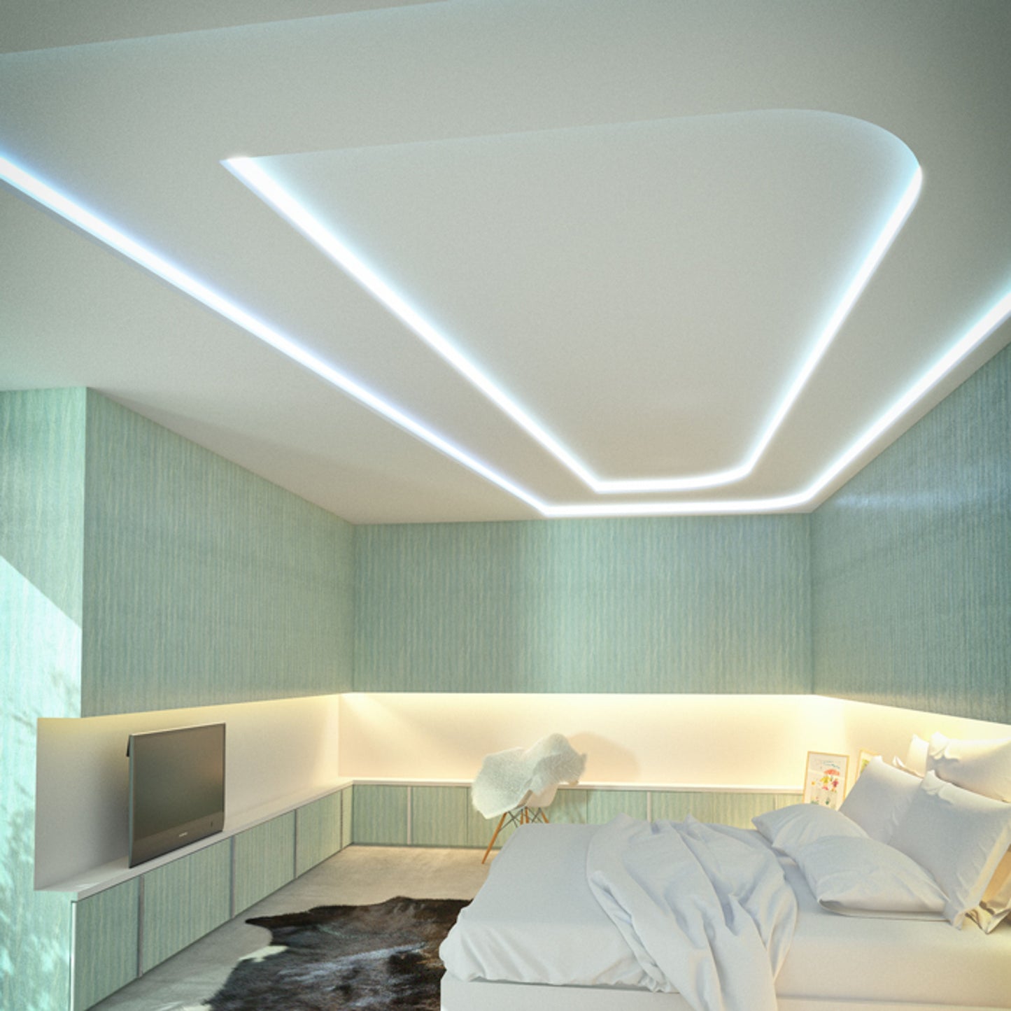 RENDL LED-strip LED STRIP IP20 5m 12V= LED 60W 4000K G12367 9