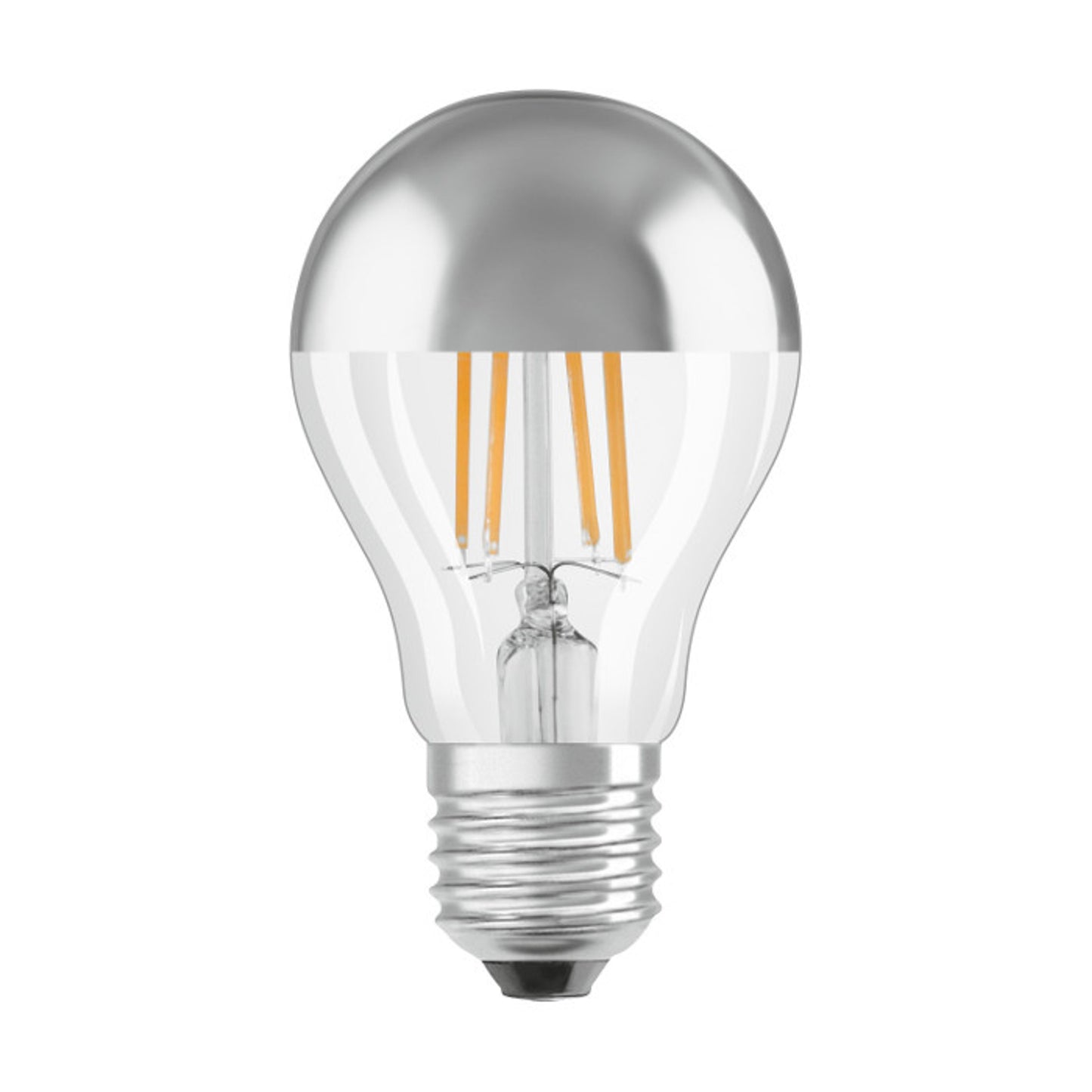 RENDL light source OSRAM TOP Classic A chrome 230V E27 LED EQ50 2700K G13154 1