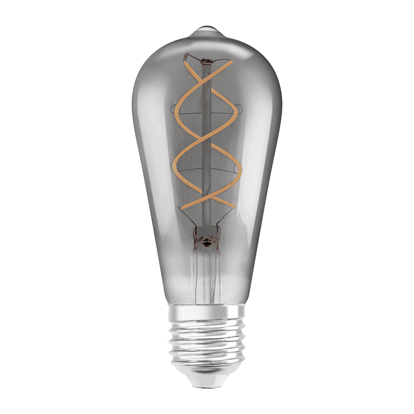 RENDL light source OSRAM Vintage Edison SPIRAL smoke-colored 230V E27 LED EQ15 1800K G13581 1