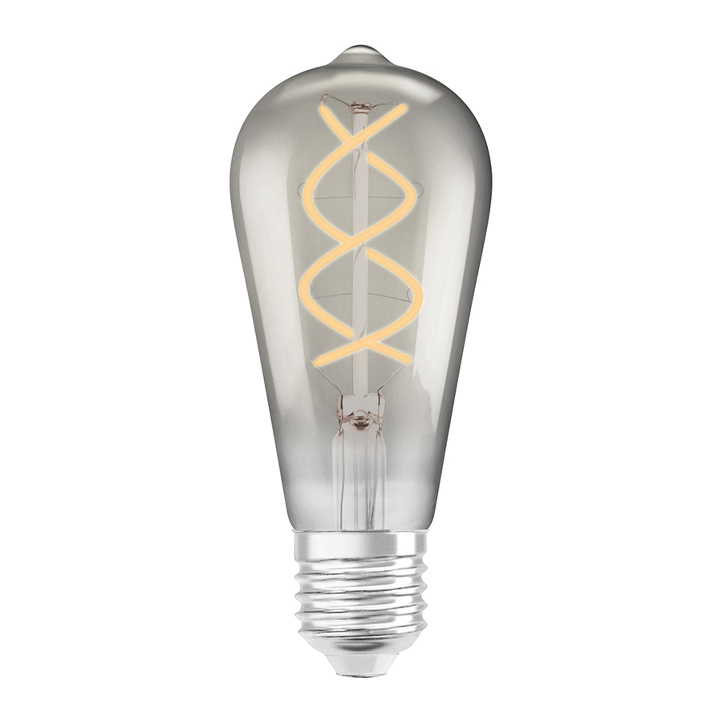 RENDL light source OSRAM Vintage Edison SPIRAL smoke-colored 230V E27 LED EQ15 1800K G13581 2