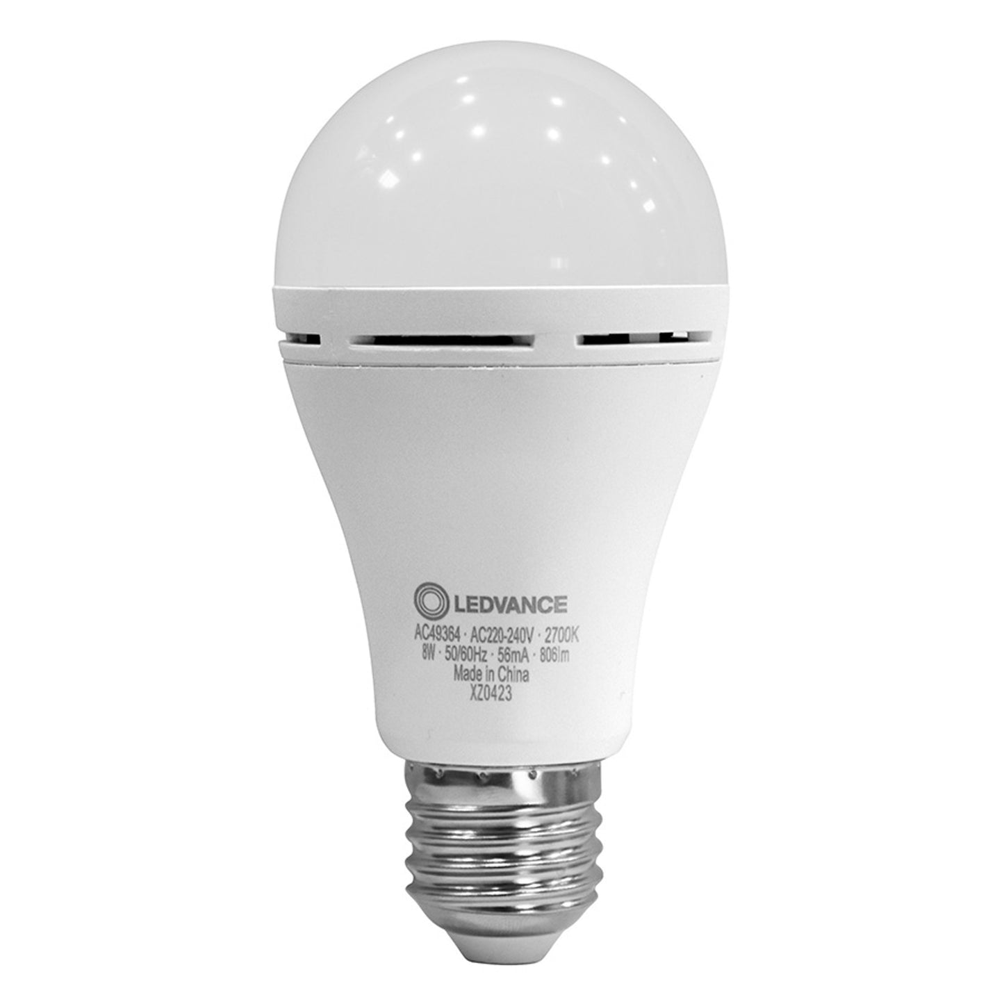 RENDL light source OSRAM AKU Classic A RECHARGEABLE matte 230V E27 LED EQ60 2700K G14435 2