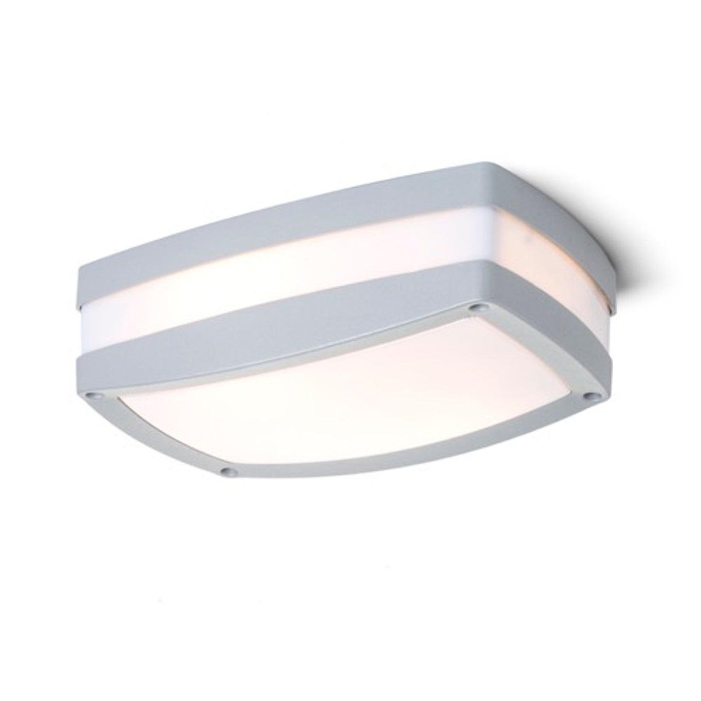 RENDL Outlet SONYA RC silver grey 230V LED E27 2x15W IP54 R10363 1