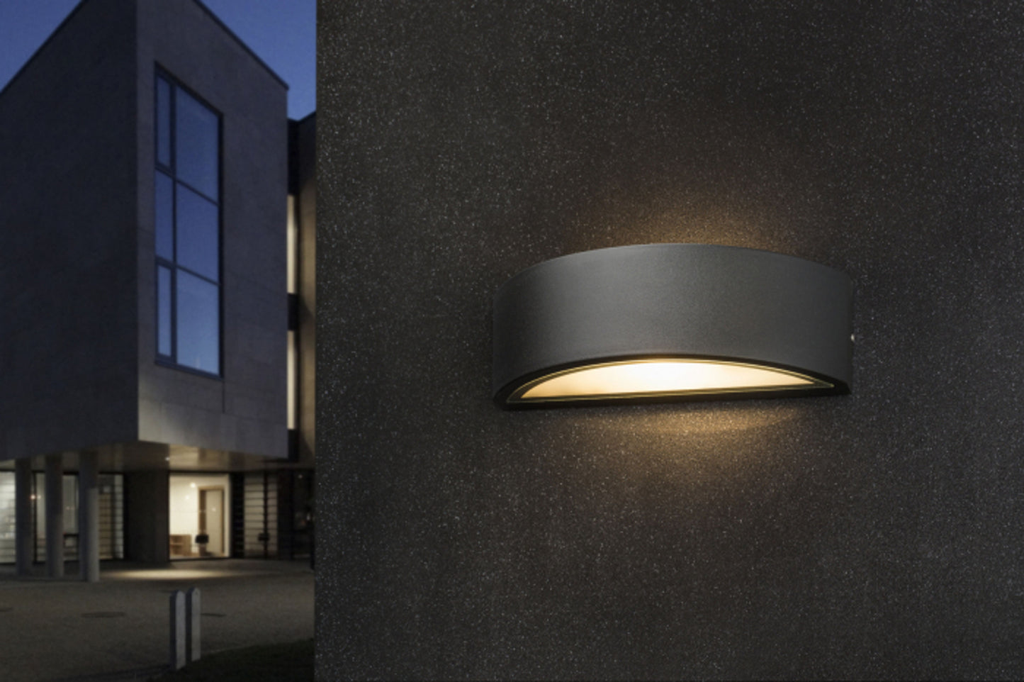RENDL outdoor lamp LESA wall black 230V LED E27 15W IP54 R10364 2