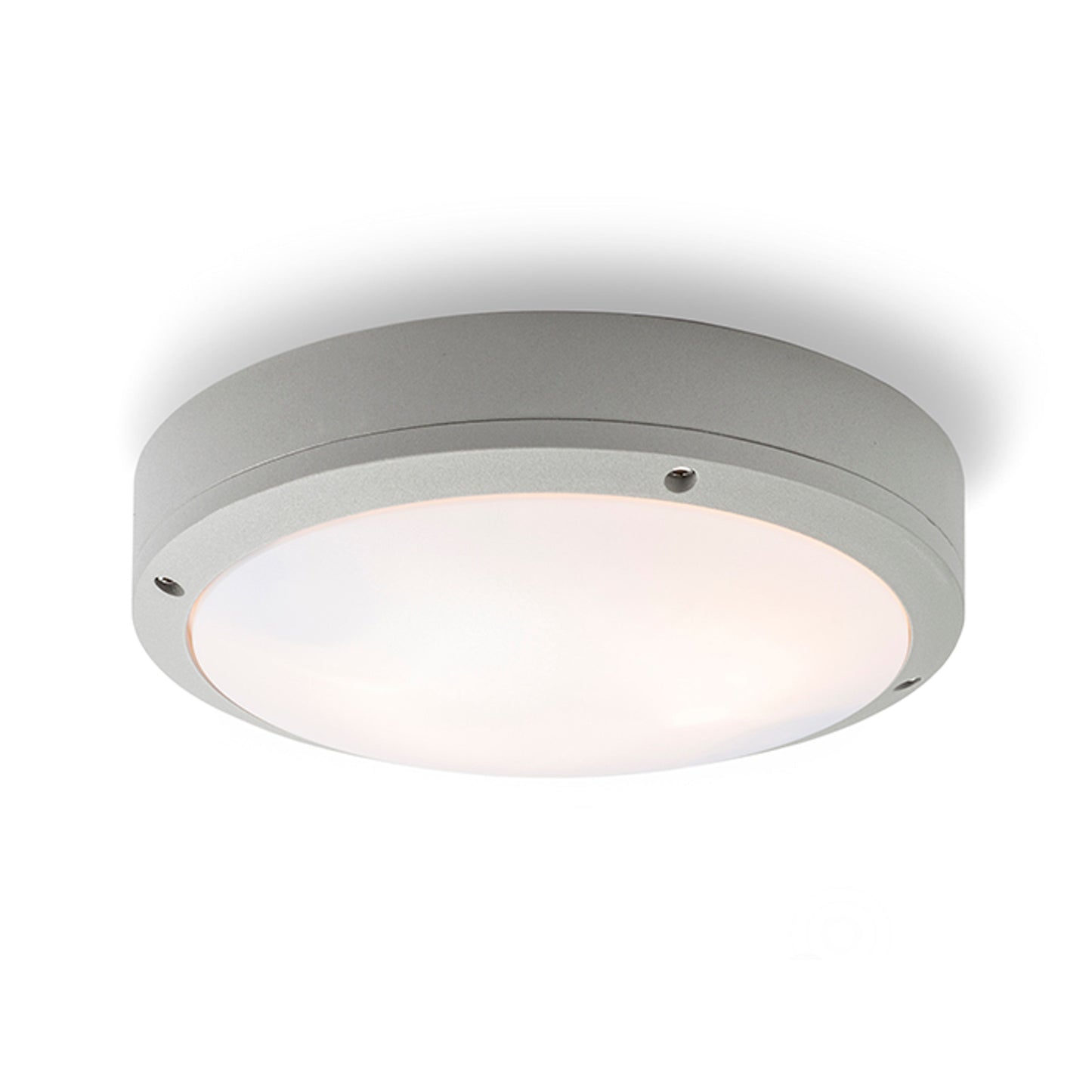 RENDL outdoor lamp SONNY ceiling silver grey 230V LED E27 2x15W IP54 R10383 2