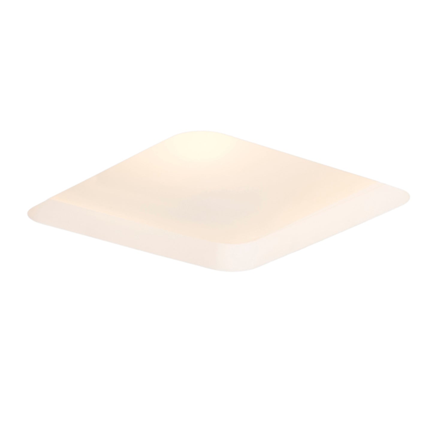 RENDL recessed light MIA SQ recessed plaster/satinated glass 230V LED E27 2x11W R10443 1