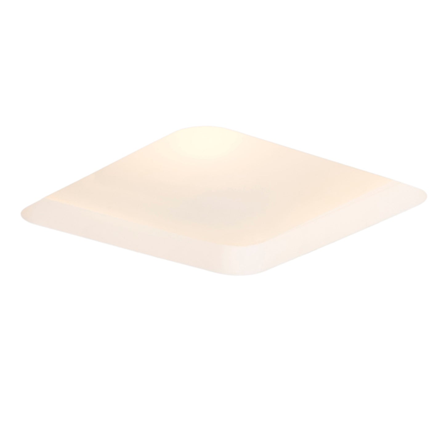 RENDL recessed light MIA SQ recessed plaster/satinated glass 230V LED E27 2x11W R10443 4