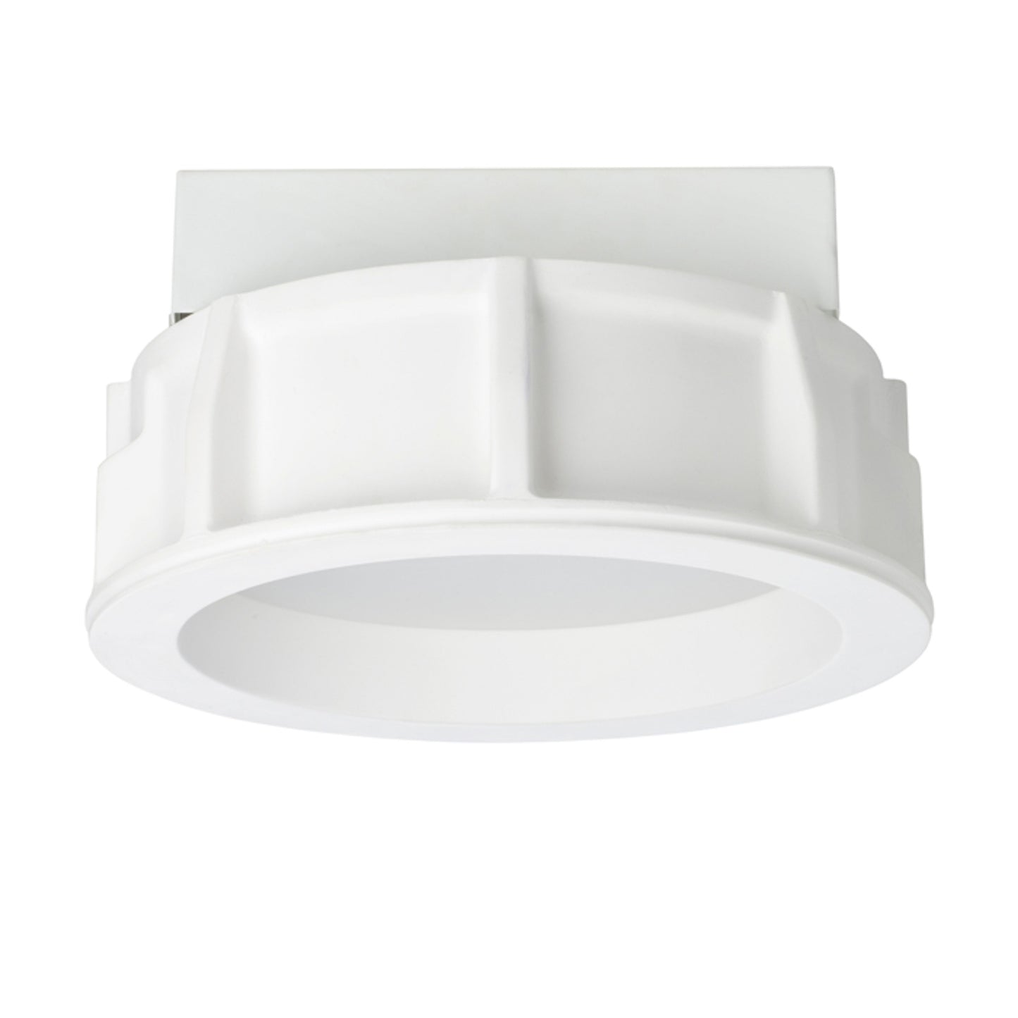 RENDL recessed light MIA R recessed plaster/satinated acrylic 230V LED E27 2x11W R10444 2