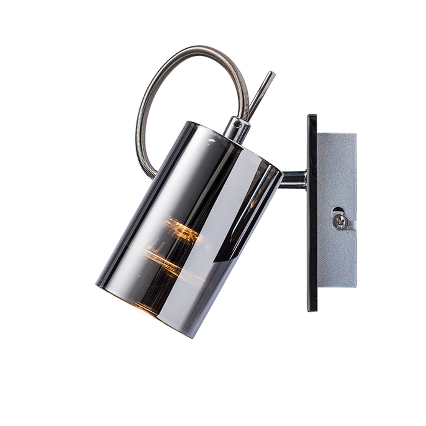 RENDL spotlight BUGSY I wall chrome-tinted glass 230V GU10 50W R10521 4