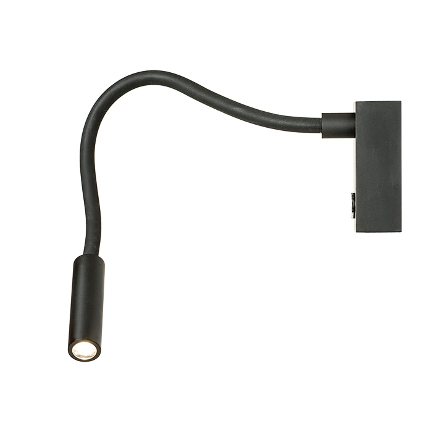 RENDL spotlight AIM on a goose neck black 230V LED 3W 45° 3000K R10541 4