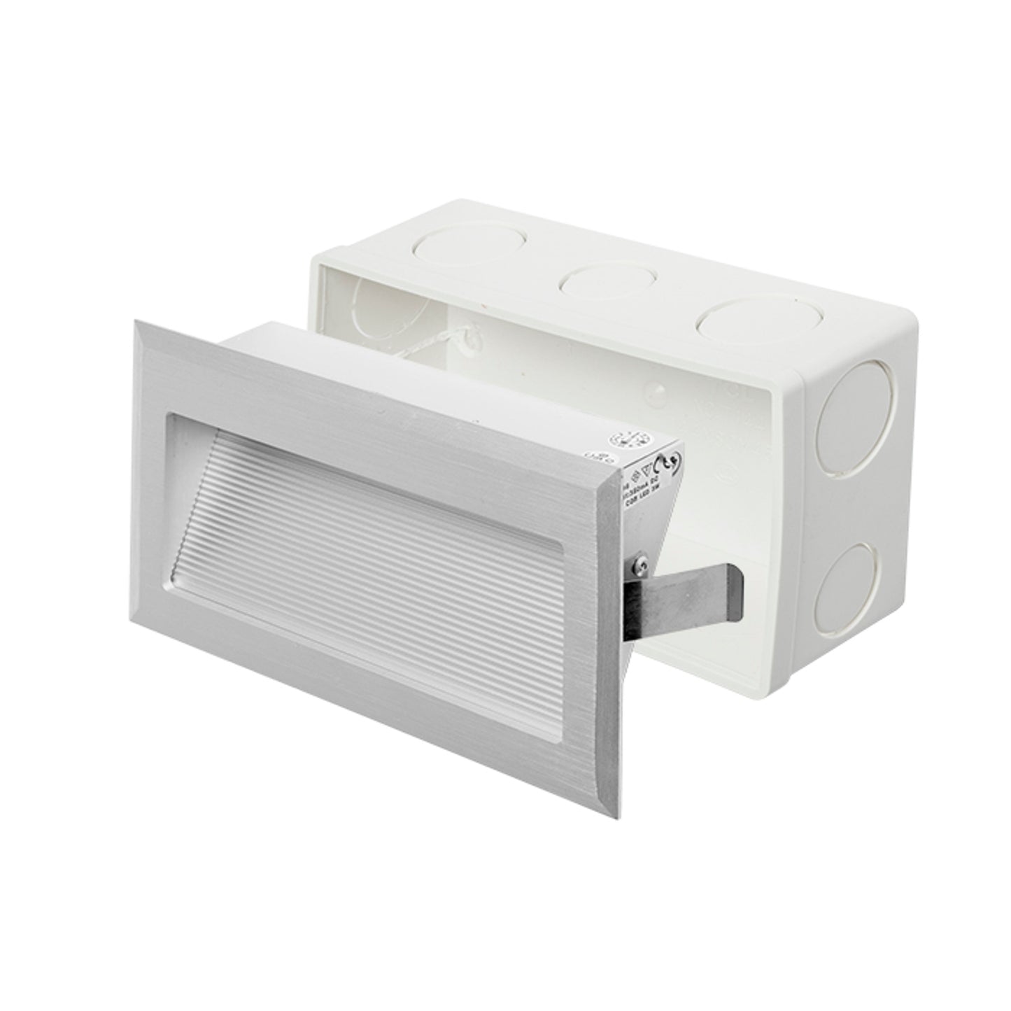 RENDL recessed light INTRO L brushed aluminum 350mA LED 3W 3000K R10598 4