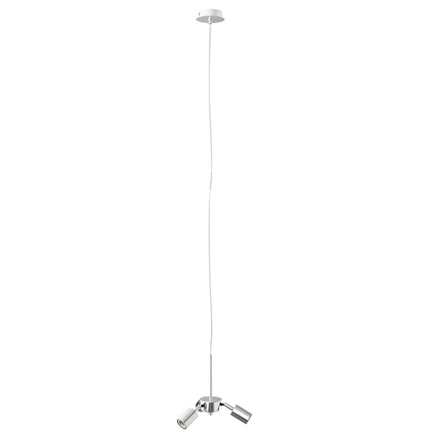 RENDL shades, shade bases, pendent sets TRIX pendant set chrome 230V LED E27 3x15W R10615 3