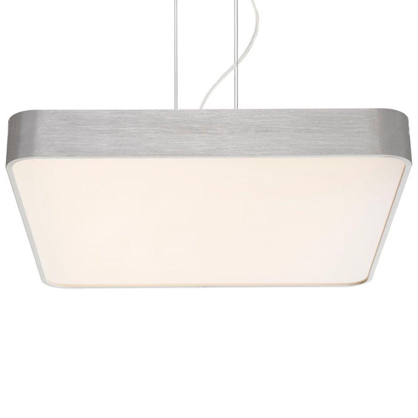 RENDL pendant lamp MENSA SQ 48 pendant brushed aluminum 230V LED 56W 3000K R11292 2