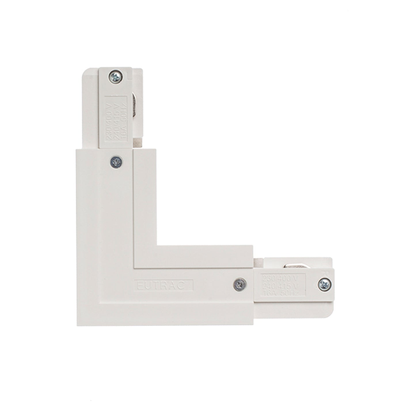 RENDL 3-circuit track system EUTRAC L connector inner polarity white 230V R11326 2