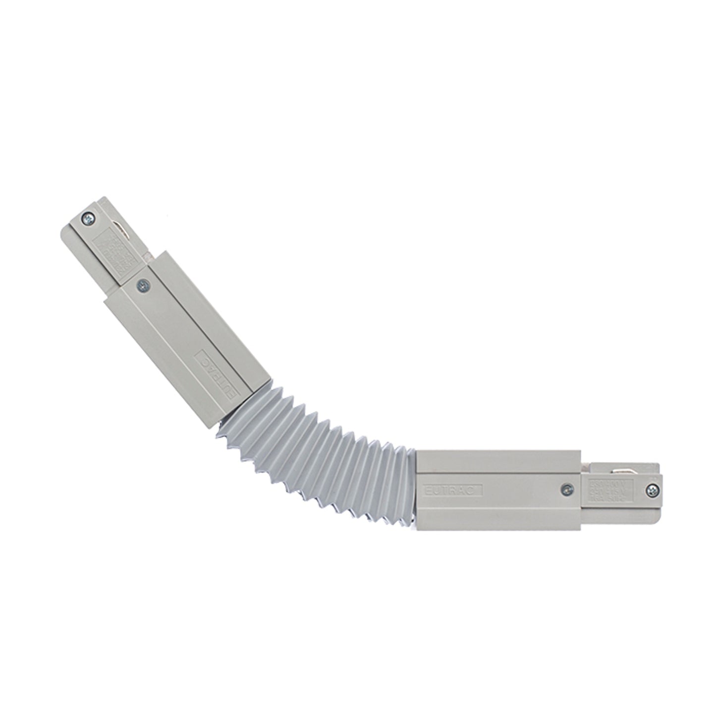 RENDL 3-circuit track system EUTRAC flex connector silver grey 230V R11331 5