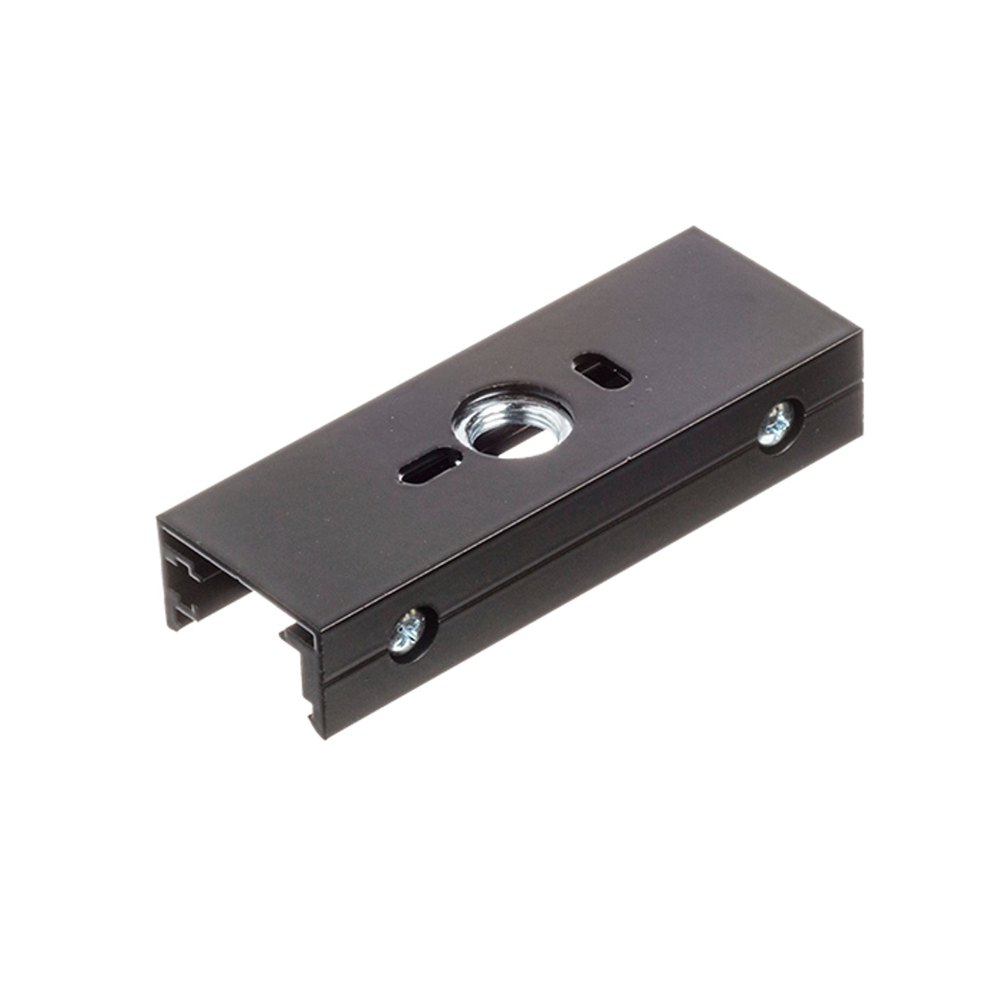 RENDL 3-circuit track system EUTRAC joint connector for 3-circuit tracks black R11355 1