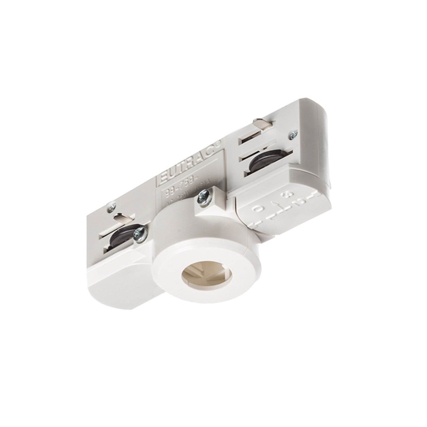 RENDL 3-circuit track system EUTRAC pendant adapter for 3-circuit tracks white 230V R11360 5