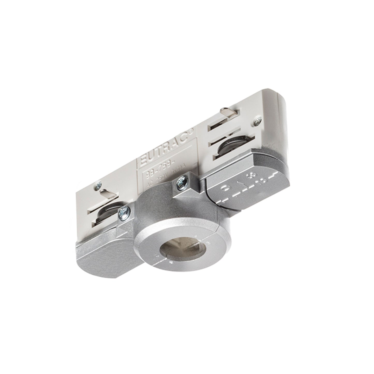 RENDL 3-circuit track system EUTRAC pendant adapter for 3-circuit tracks silver grey 230V R11362 1