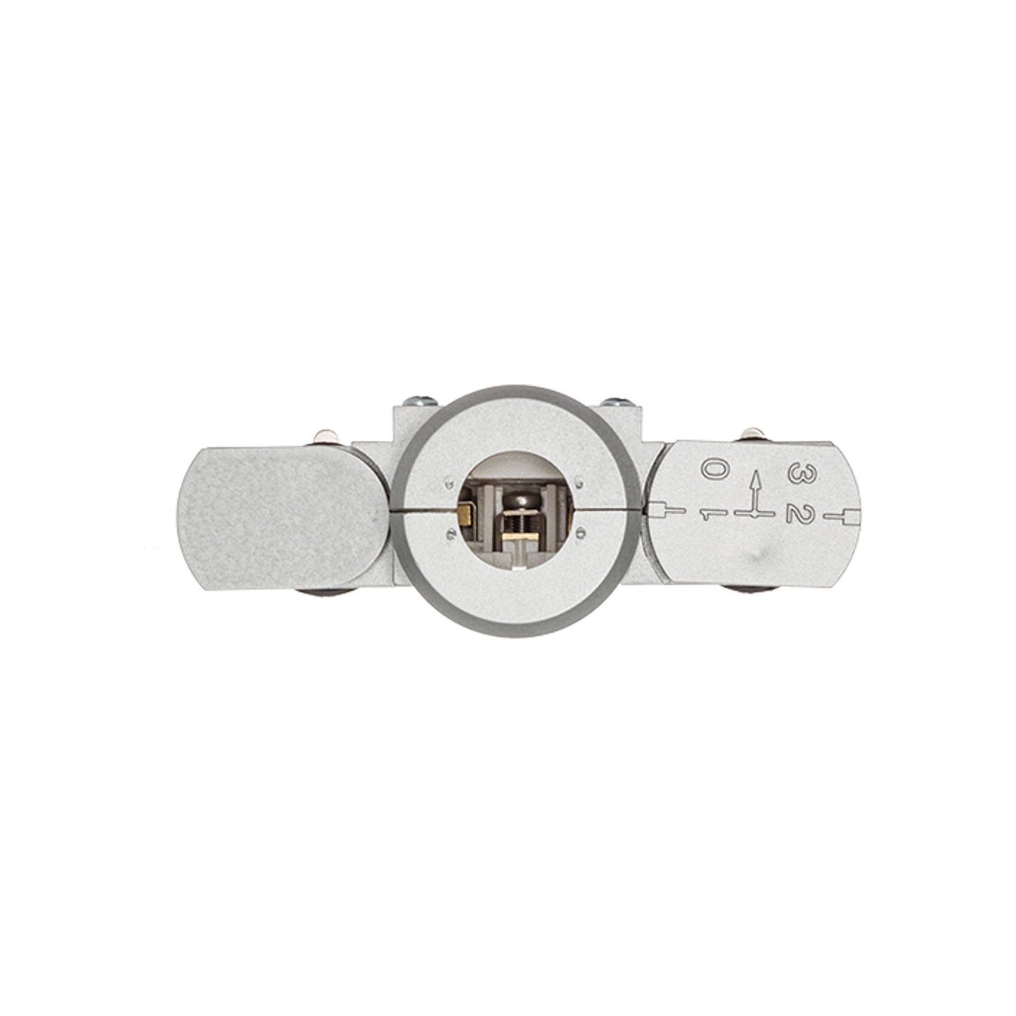 RENDL 3-circuit track system EUTRAC pendant adapter for 3-circuit tracks silver grey 230V R11362 2