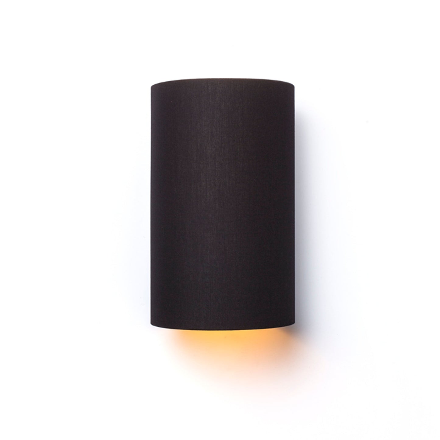 RENDL wall lamp RON W 15/25 wall Polycotton black/golden foil 230V LED E27 15W R11464 1