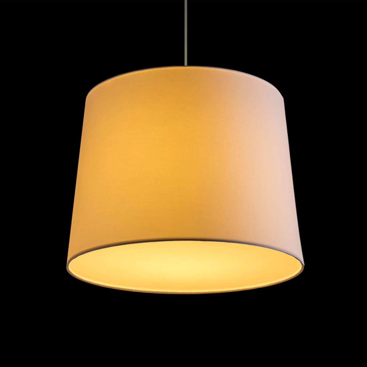 RENDL shades, shade bases, pendent sets ASPRO 40/30 shade Polycotton white/white PVC max. 23W R11495 3