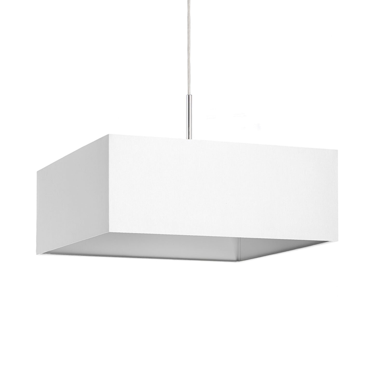 RENDL shades, shade bases, pendent sets TEMPO 50/19 shade Polycotton white/white PVC max. 23W R11505 2