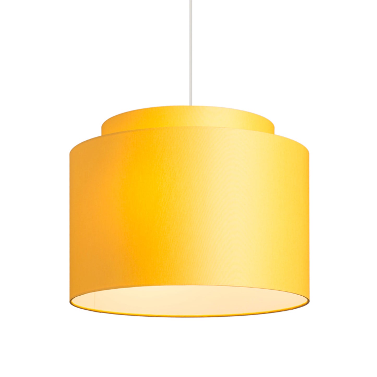 RENDL shades, shade bases, pendent sets DOUBLE 40/30 shade Chintz apricot/white PVC max. 23W R11507 6