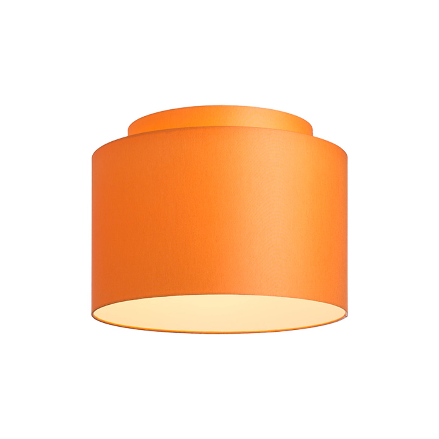 RENDL shades, shade bases, pendent sets DOUBLE 40/30 shade Chintz orange/white PVC max. 23W R11515 5