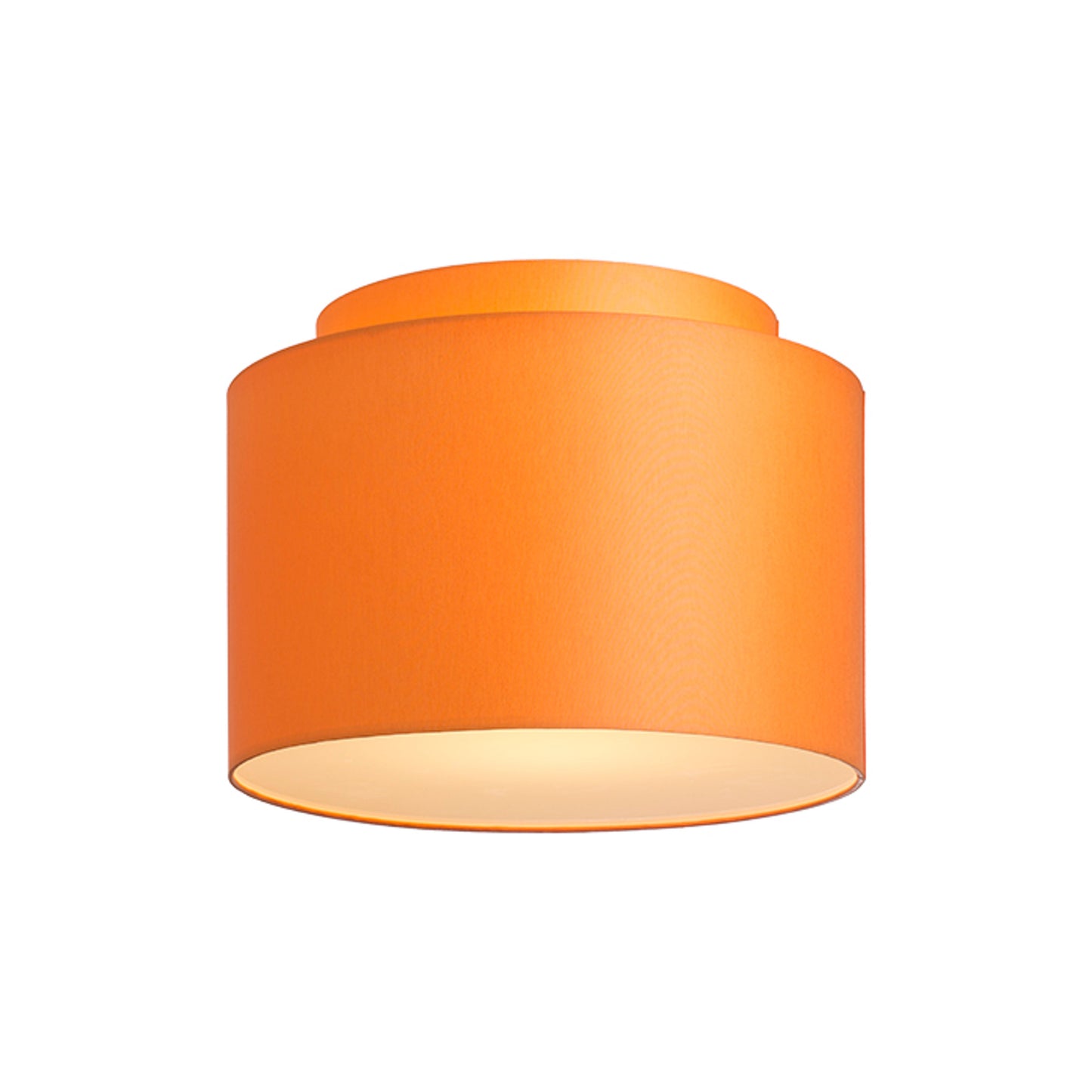 RENDL shades, shade bases, pendent sets DOUBLE 40/30 shade Chintz orange/white PVC max. 23W R11515 7