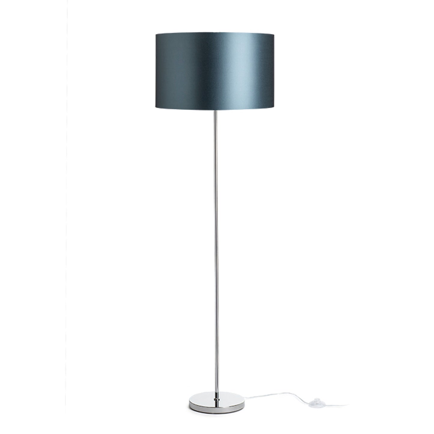RENDL shades, shade bases, pendent sets RON 40/25 shade Monaco petrol blue/silver PVC max. 23W R11576 4