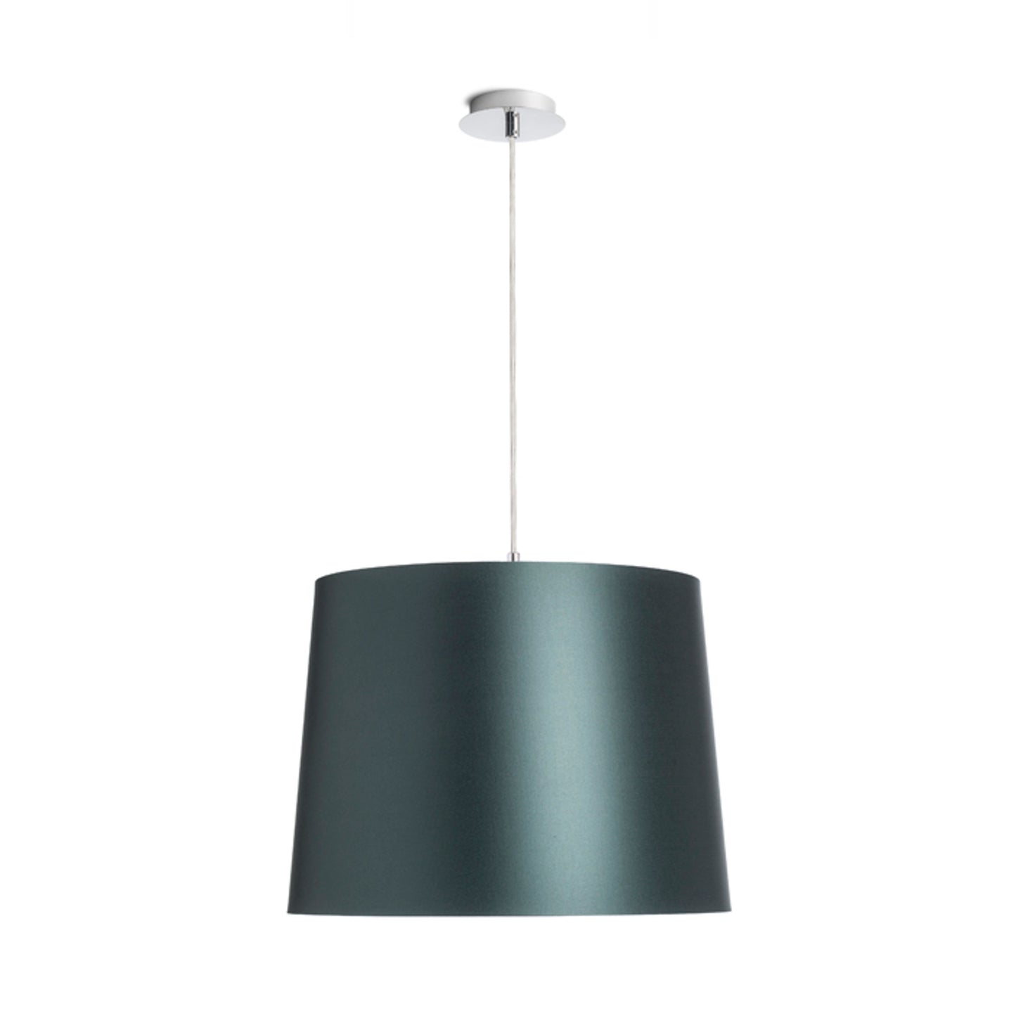 RENDL shades, shade bases, pendent sets ASPRO 40/30 shade Monaco petrol blue/silver PVC max. 23W R11578 5