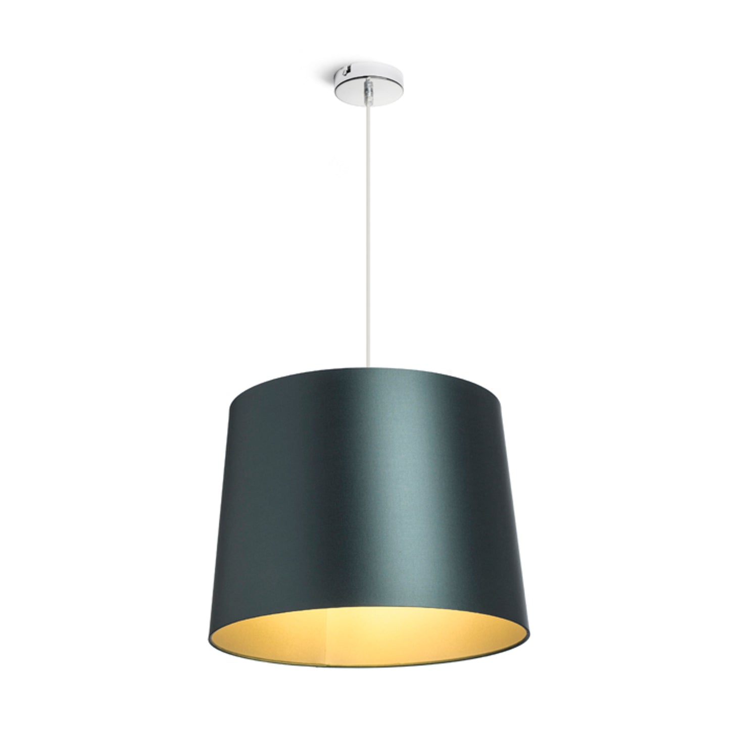 RENDL shades, shade bases, pendent sets ASPRO 40/30 shade Monaco petrol blue/silver PVC max. 23W R11578 6