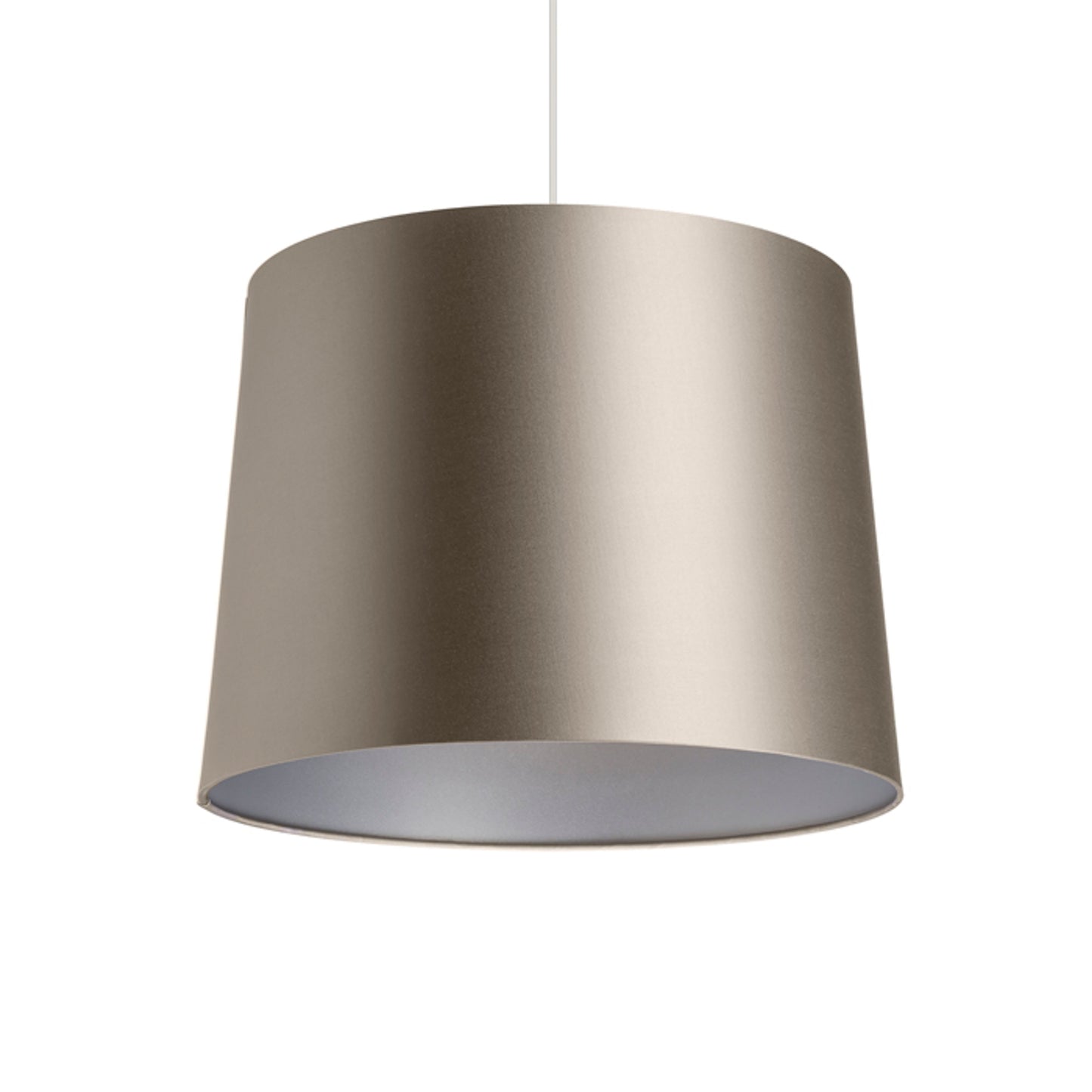 RENDL shades, shade bases, pendent sets ASPRO 40/30 shade Monaco dove gray/silver PVC max. 23W R11589 1