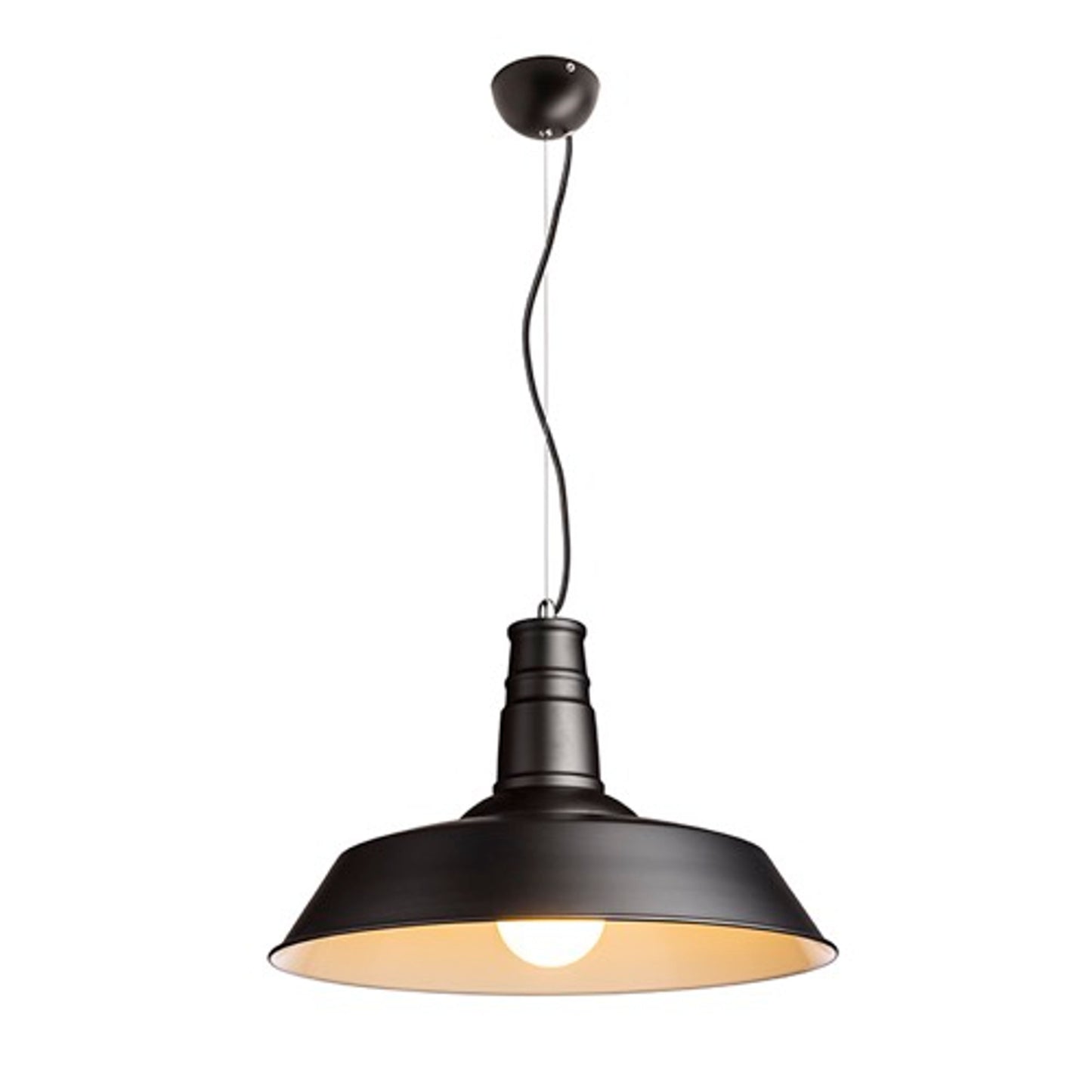 RENDL Outlet GOLDIE 46 pendant black/white 230V LED E27 30W R11690 1