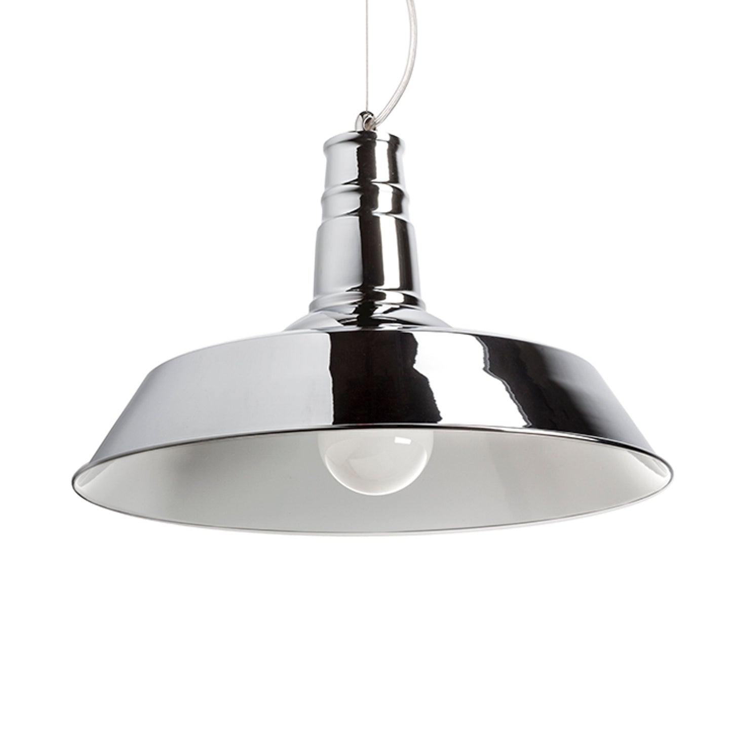RENDL Outlet GOLDIE 46 pendant white inside chrome 230V LED E27 30W R11692 4