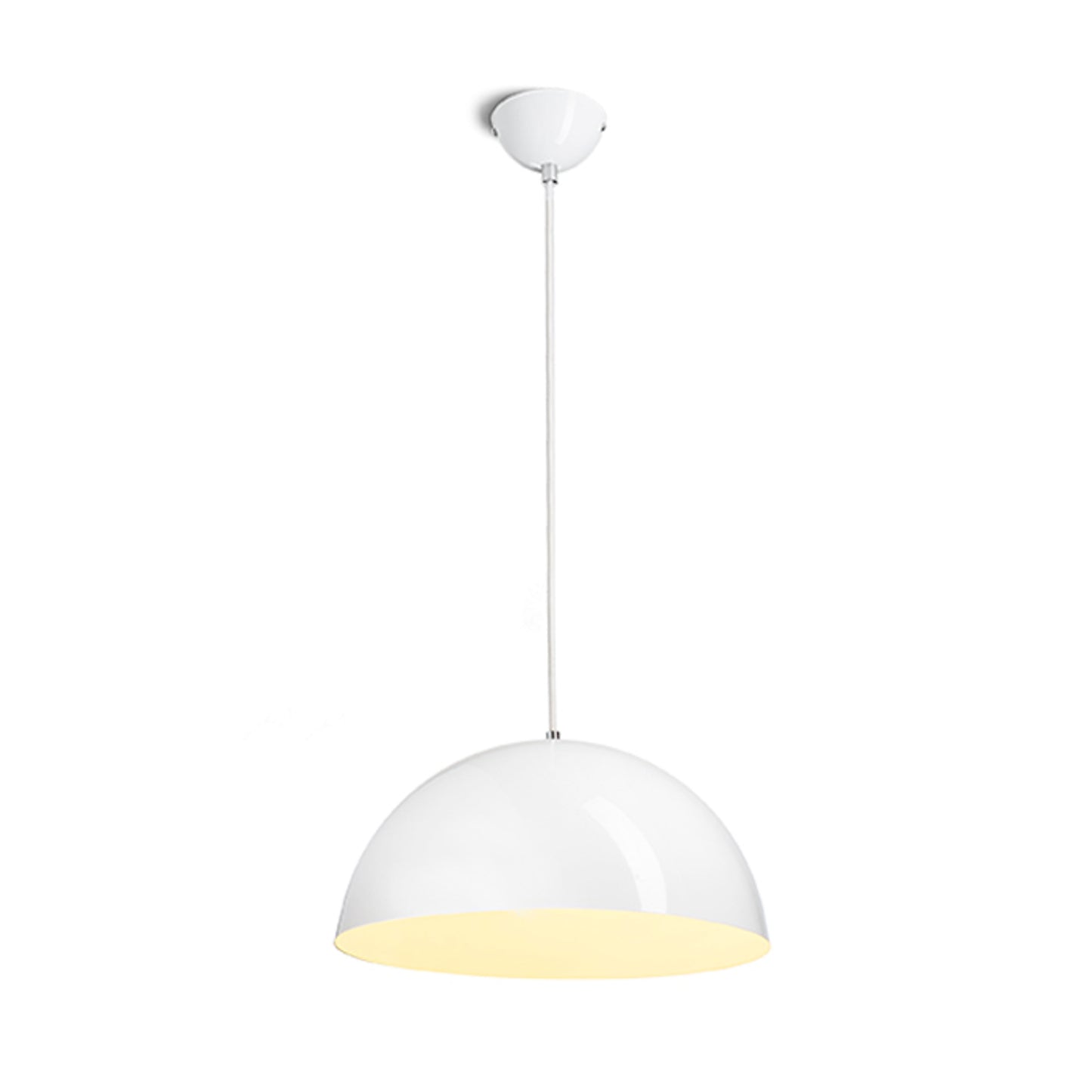 RENDL pendant lamp MONROE 40 pendant shiny white/white 230V LED E27 30W R11707 6