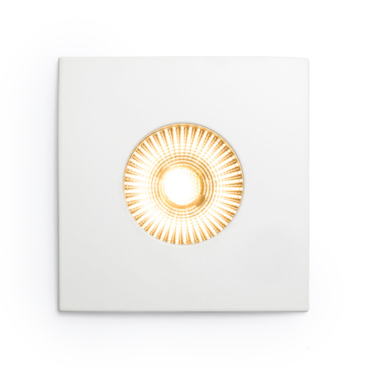 RENDL recessed light WATERBOY SQ matt white 230V LED 10W 40° IP65 3000K R11728 7