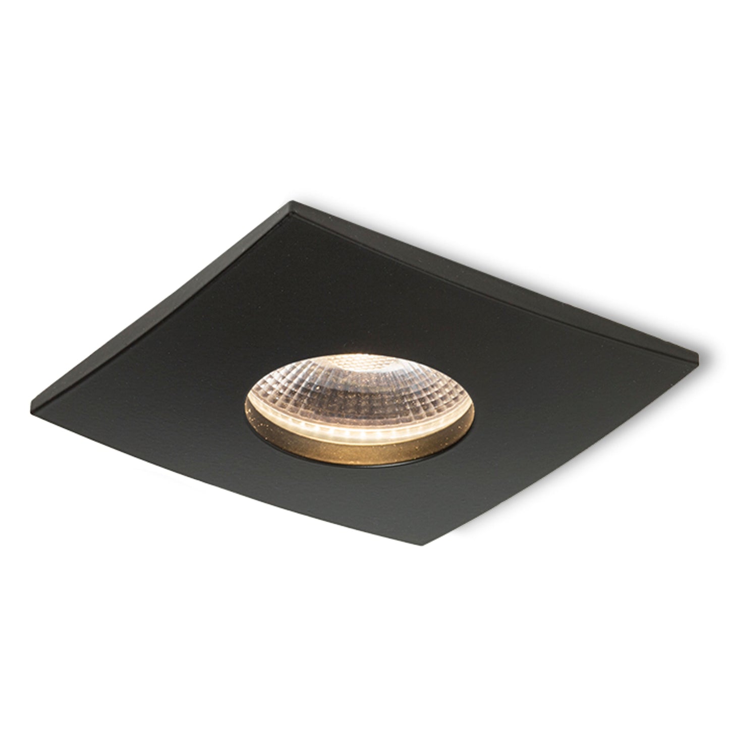 RENDL recessed light WATERBOY SQ matt black 230V LED 10W 40° IP65 3000K R11741 1